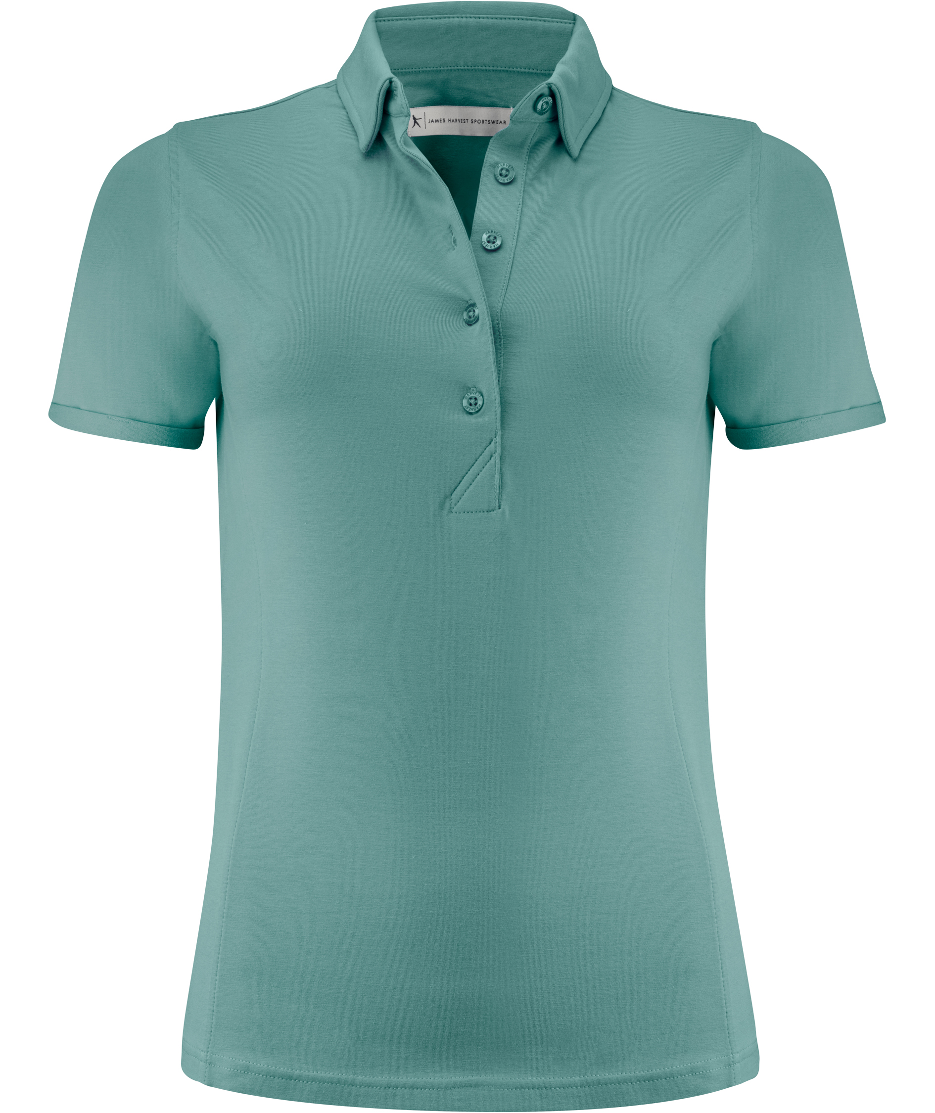 J. Harvest Sportswear American dame polo T-skjorte, Aloe Green, Aloe Green, swatch