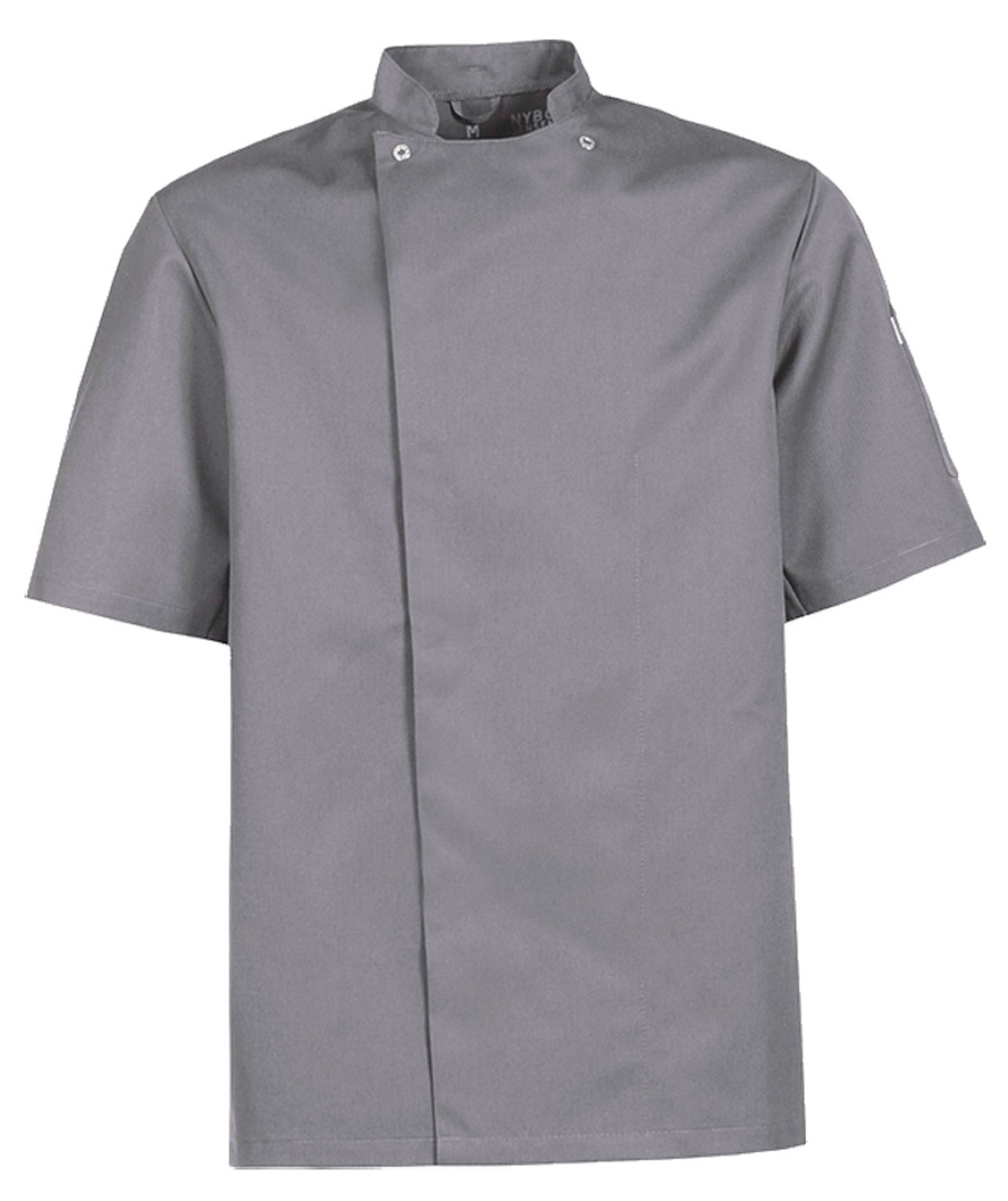 Nybo Workwear Taste kort&auml;rmad kockjacka, Gr&aring;