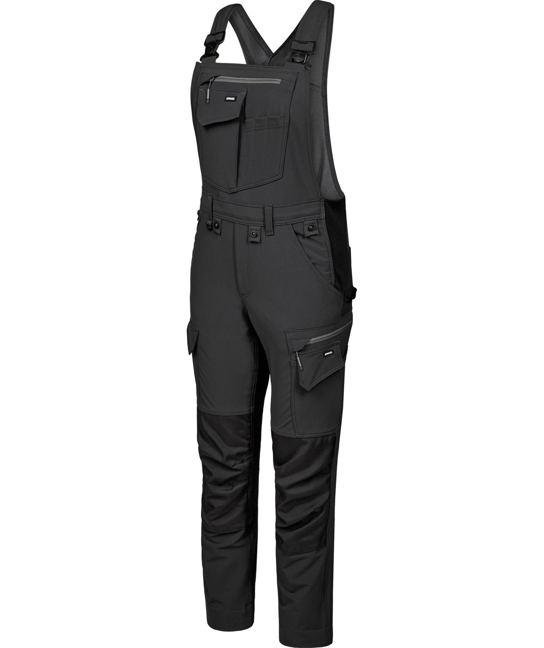 Engel Entire h&auml;ngselbyxa full stretch dam, Anthracite Grey/Black, large image number 4