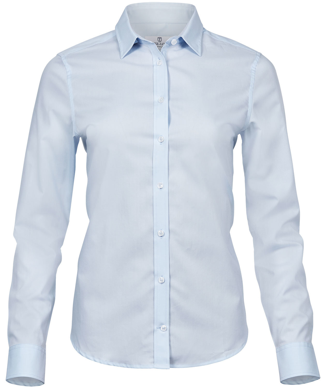 Tee Jays Stretch Luxury skjorta dam, Ljus Bl&aring;