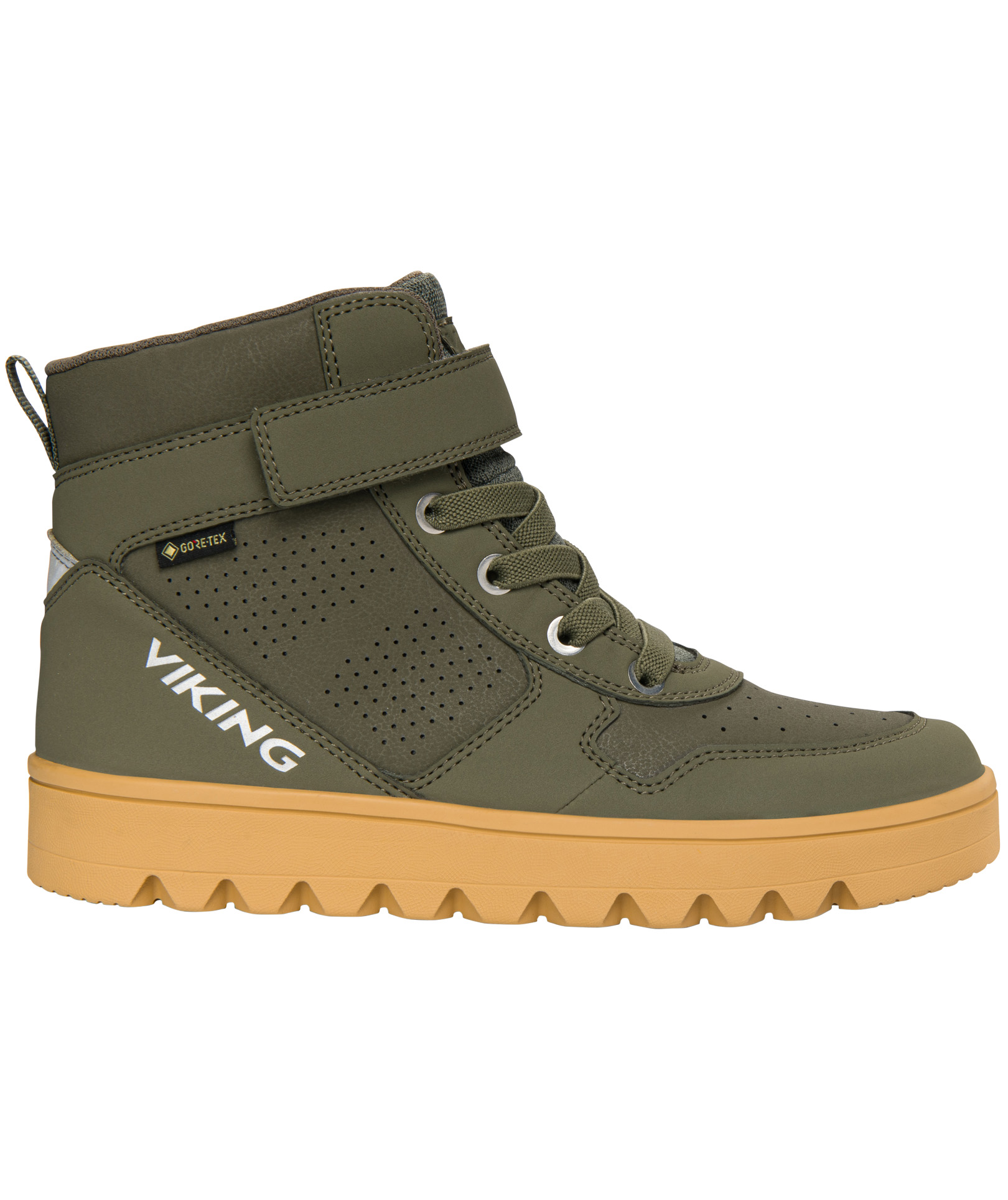 Viking Fleek GTX 1V st&oslash;vle til b&oslash;rn, Olive, large image number 0