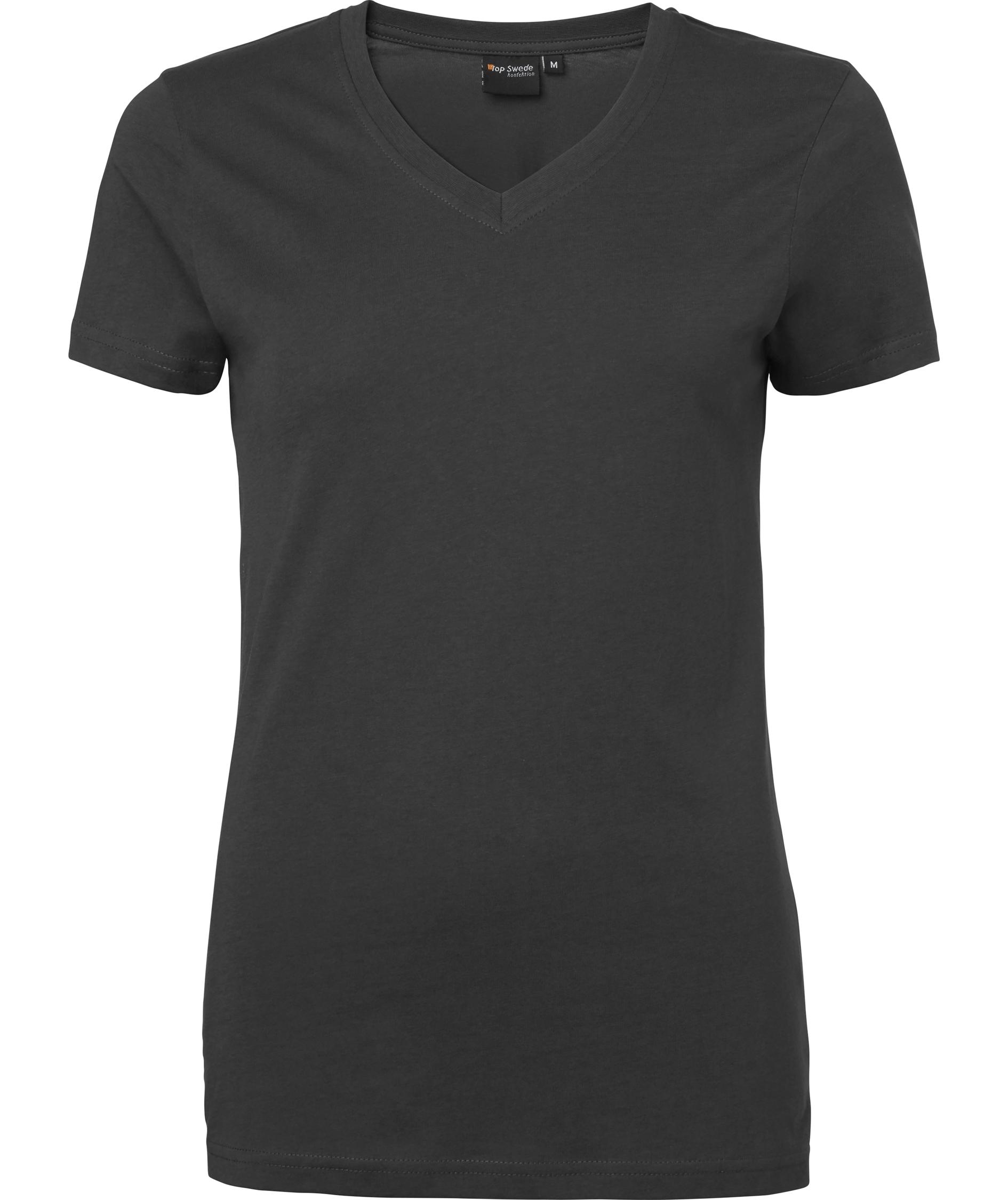 Top Swede T-shirt 202 dam, M&ouml;rkgr&aring;