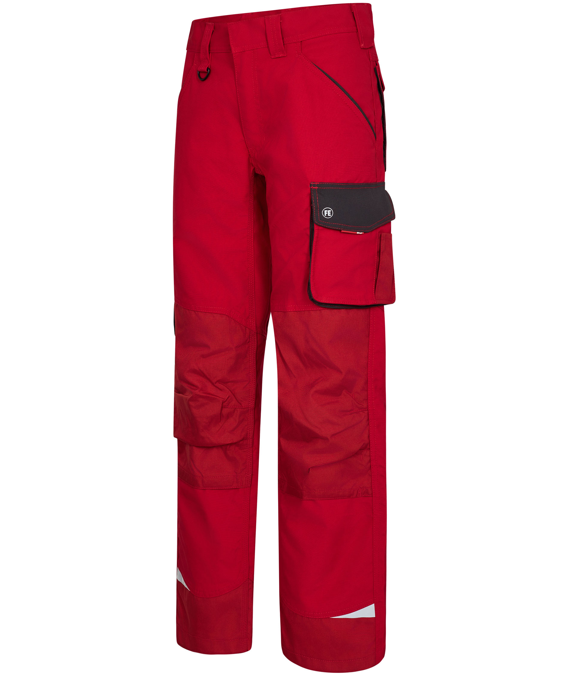 Engel Galaxy Work trousers, Tomato Red/Antracite Grey, large image number 3