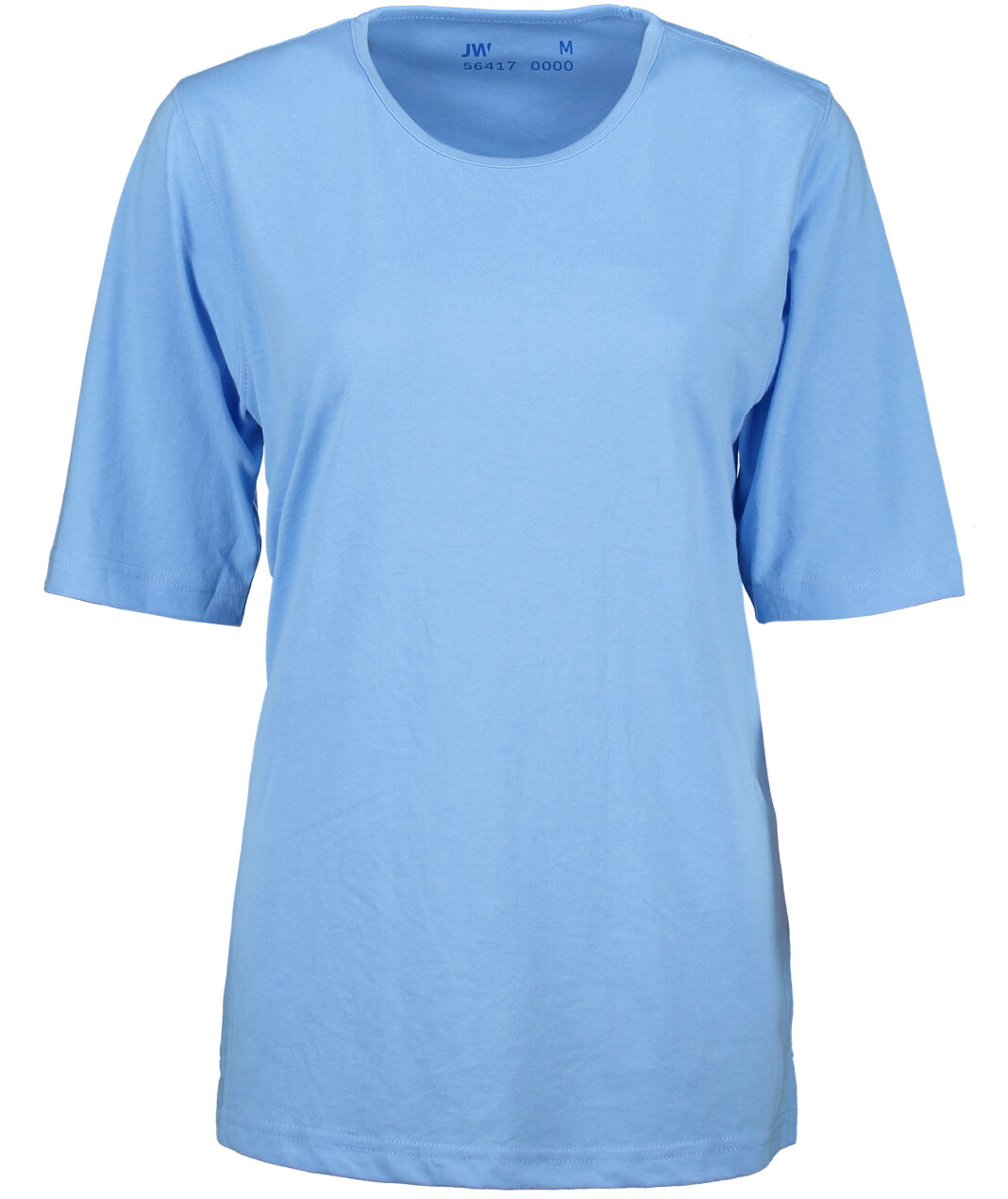 Jyden&nbsp;Workwear T-shirt dam med extra &auml;rml&auml;ngd, Bright light blue