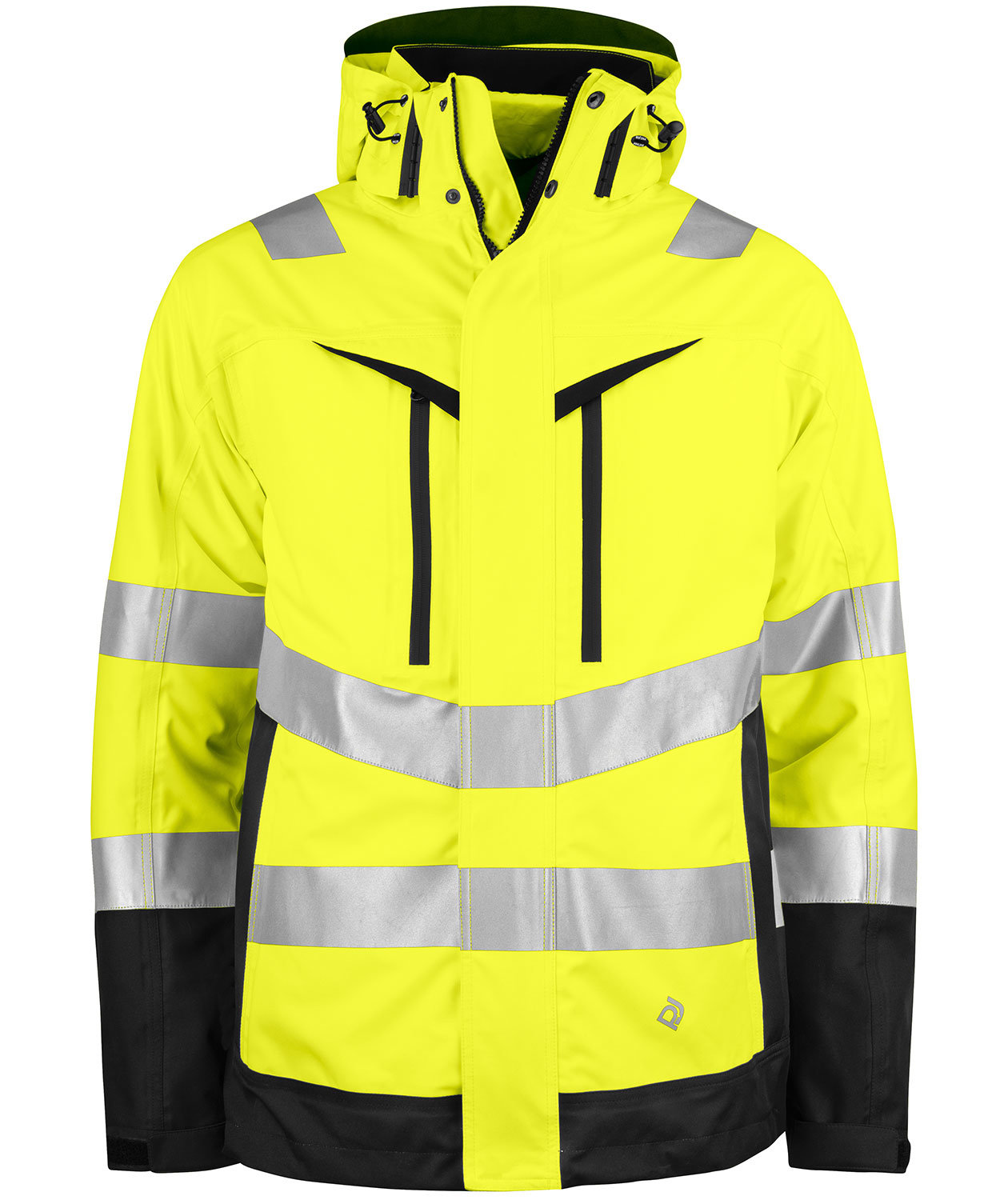ProJob 3-i-1 arbetsjacka, Varsel Gul/Svart