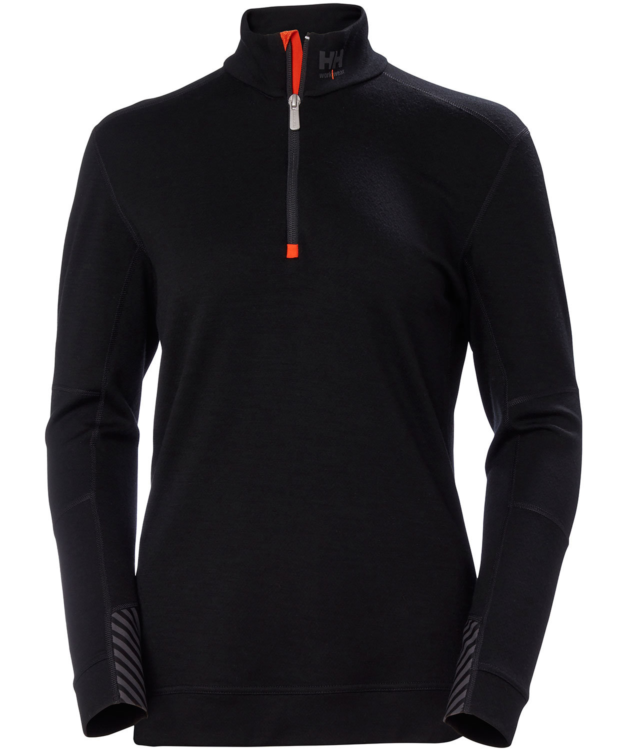 Helly Hansen Lifa Merino dam l&aring;ng&auml;rmad undertr&ouml;ja half zip med merinoull