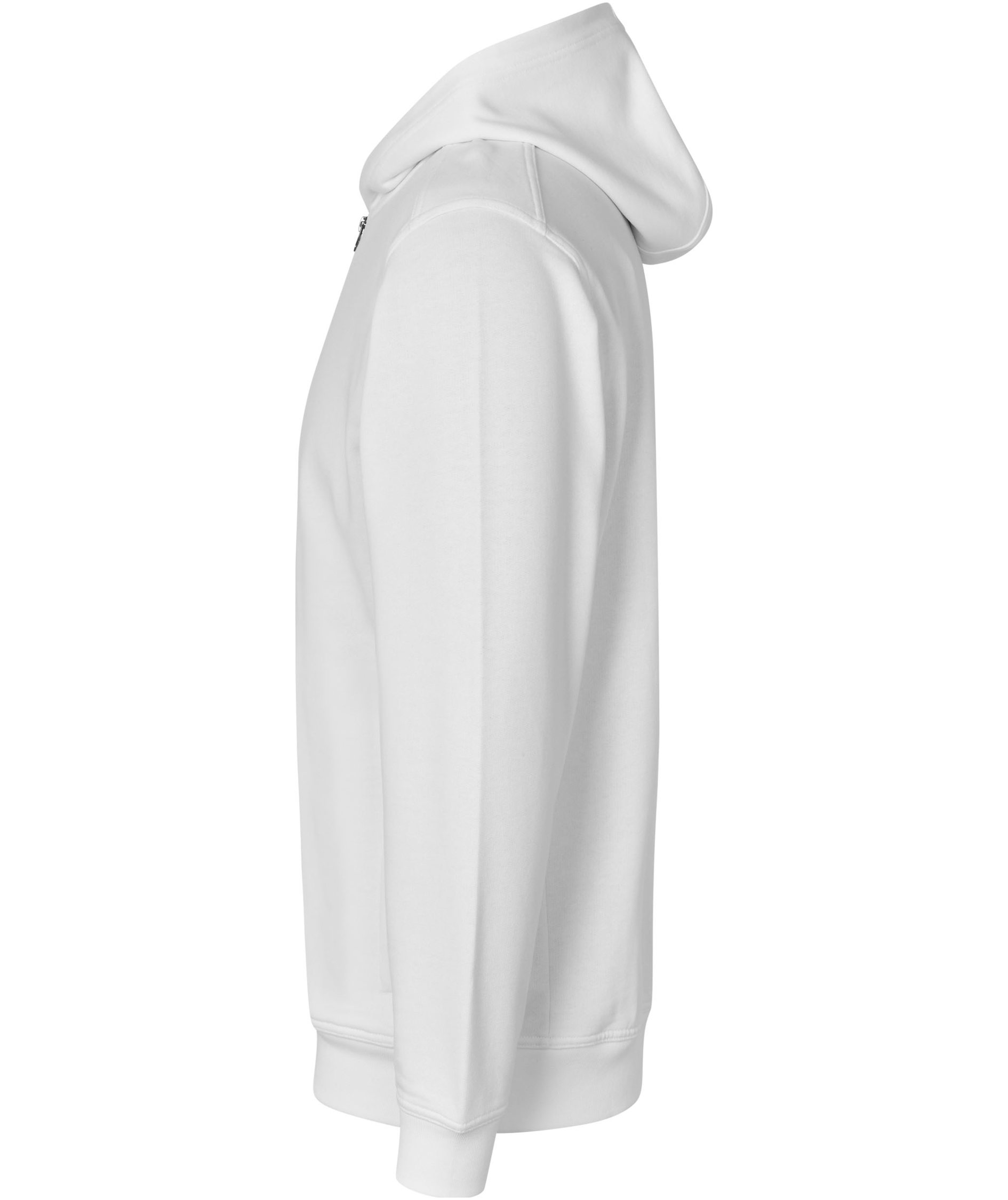 ID Pro Wear Care hoodie with zipper, White, large image number 2