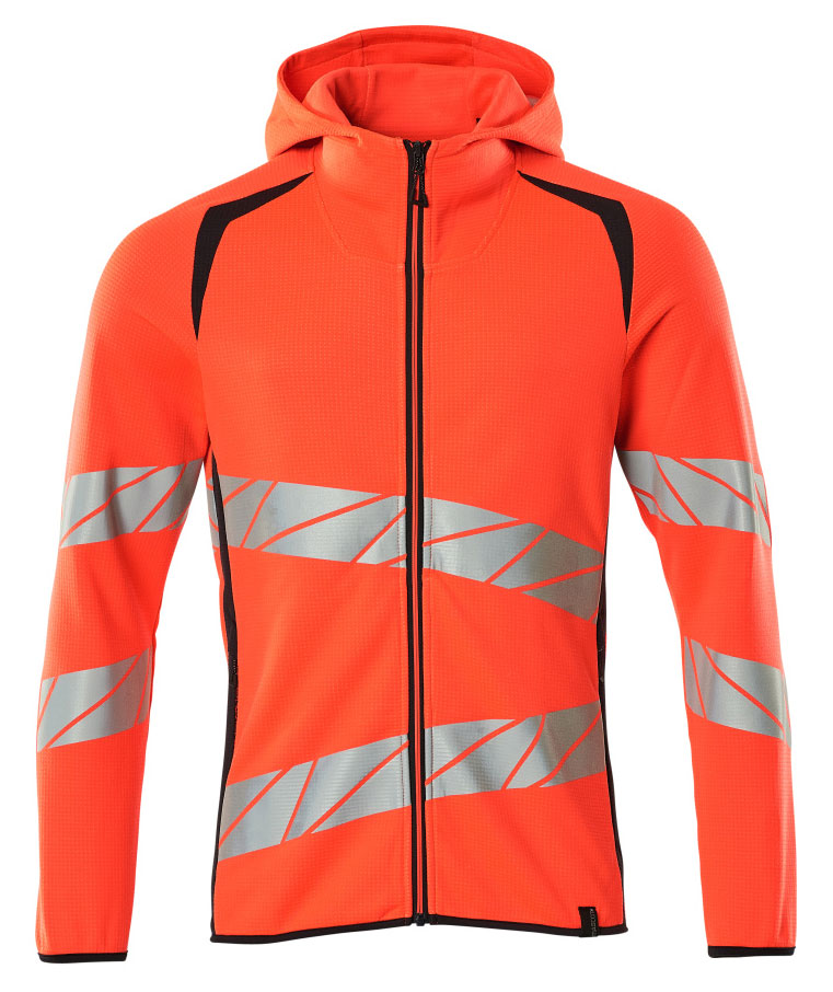 Mascot Accelerate Safe hettegenser, Hi-Vis R&oslash;d/M&oslash;rk Marine, Hi-Vis R&oslash;d/M&oslash;rk Marine, swatch