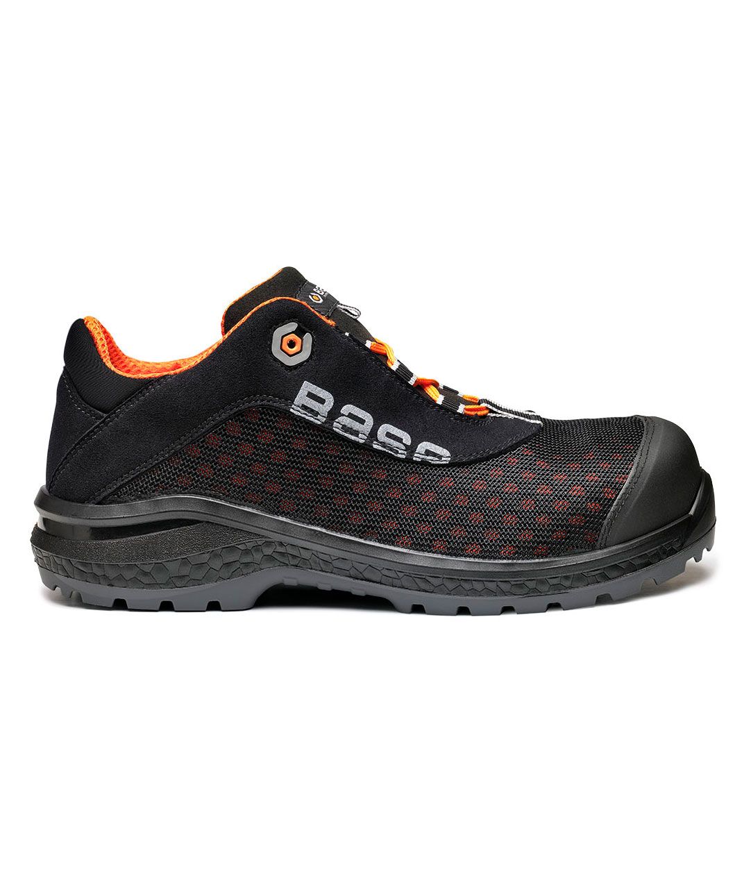 Base Be-Fit safety shoes S1P, Black/Orange, large image number 0