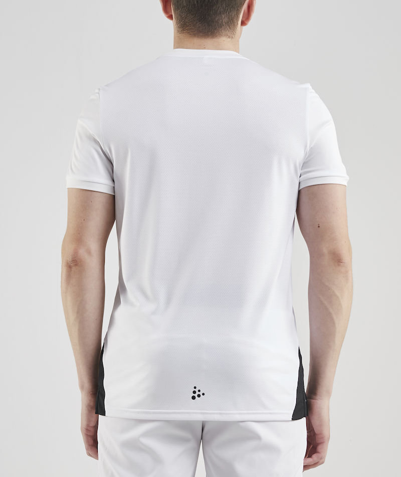 Craft Pro Control Impact T-Shirt, Wei&szlig;/Schwarz, large image number 2