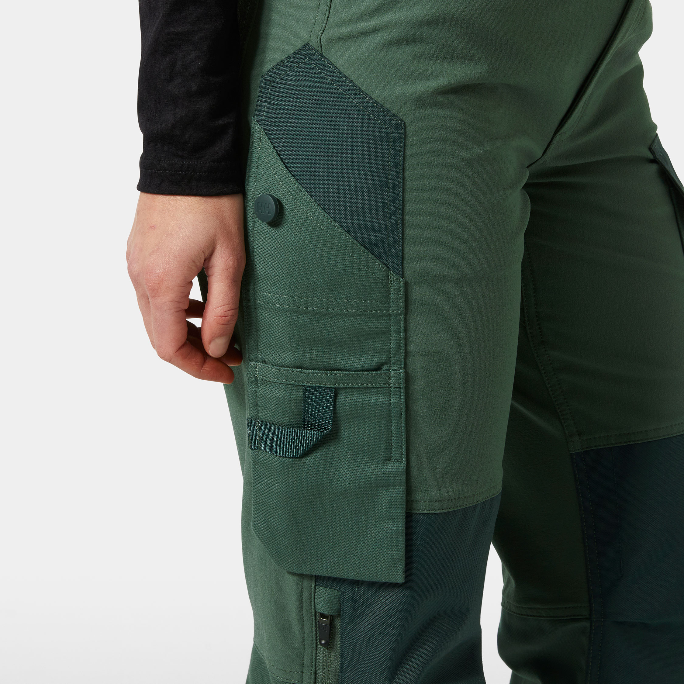 Helly Hansen Oxford 4X Connect&trade; women's work trousers full stretch, Spruce/Darkest Spruce, large image number 5