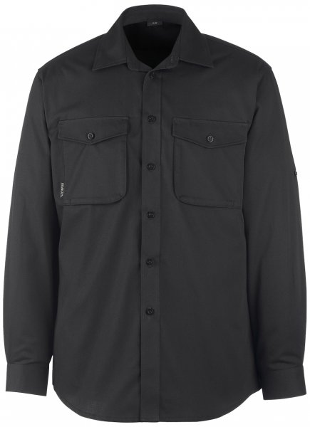 Mascot Crossover Greenwood Modern fit arbeidsskjorte, Svart, Svart, swatch