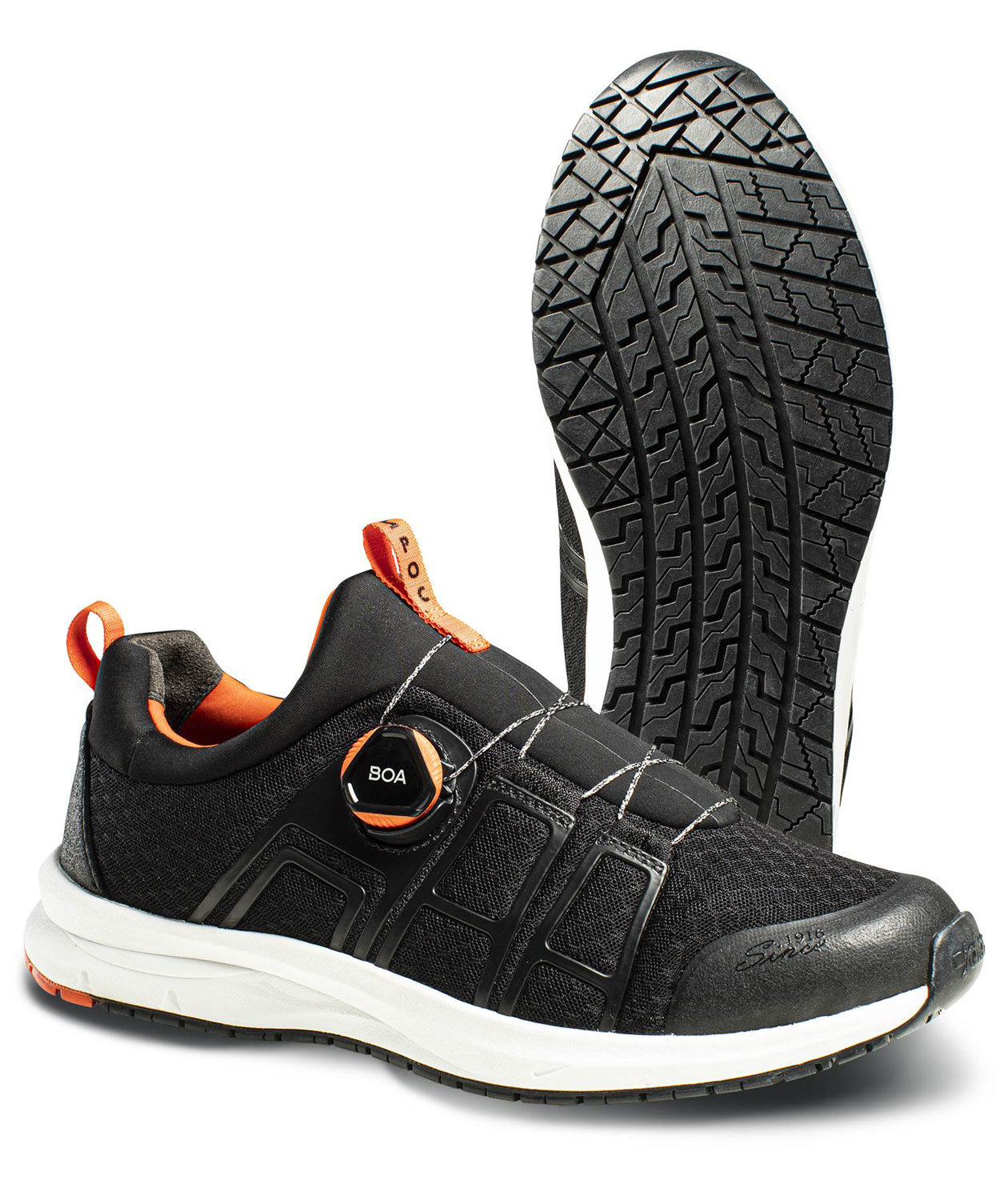 Jalas 5362 SpOc arbetsskor O1, Svart/Orange