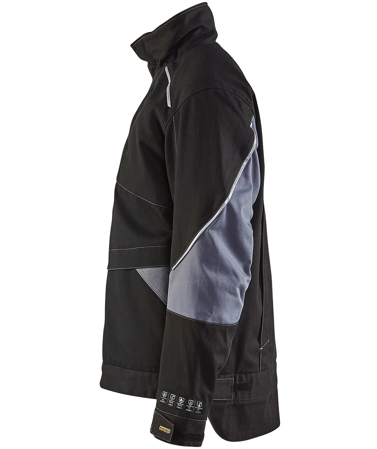 Bl&aring;kl&auml;der Anti-Flame winter jacket, Black/Grey, large image number 2