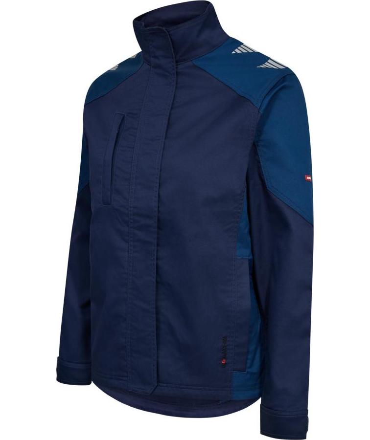 Engel Galaxy women's work jacket, Blue Ink/Dark Petrol, large image number 2