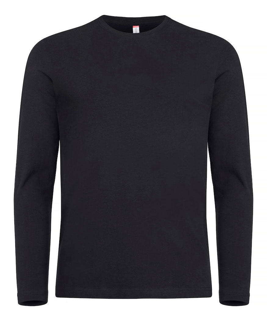 Clique Premium Fashion-T lang&auml;rmliges T-Shirt, Schwarz, large image number 0