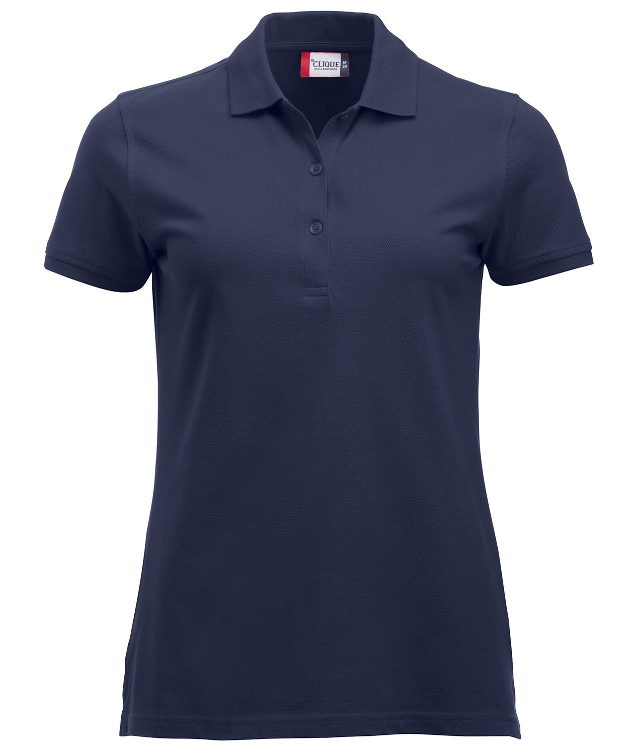 Clique Classic Marion dame polo t-shirt, M&oslash;rk navy, large image number 0