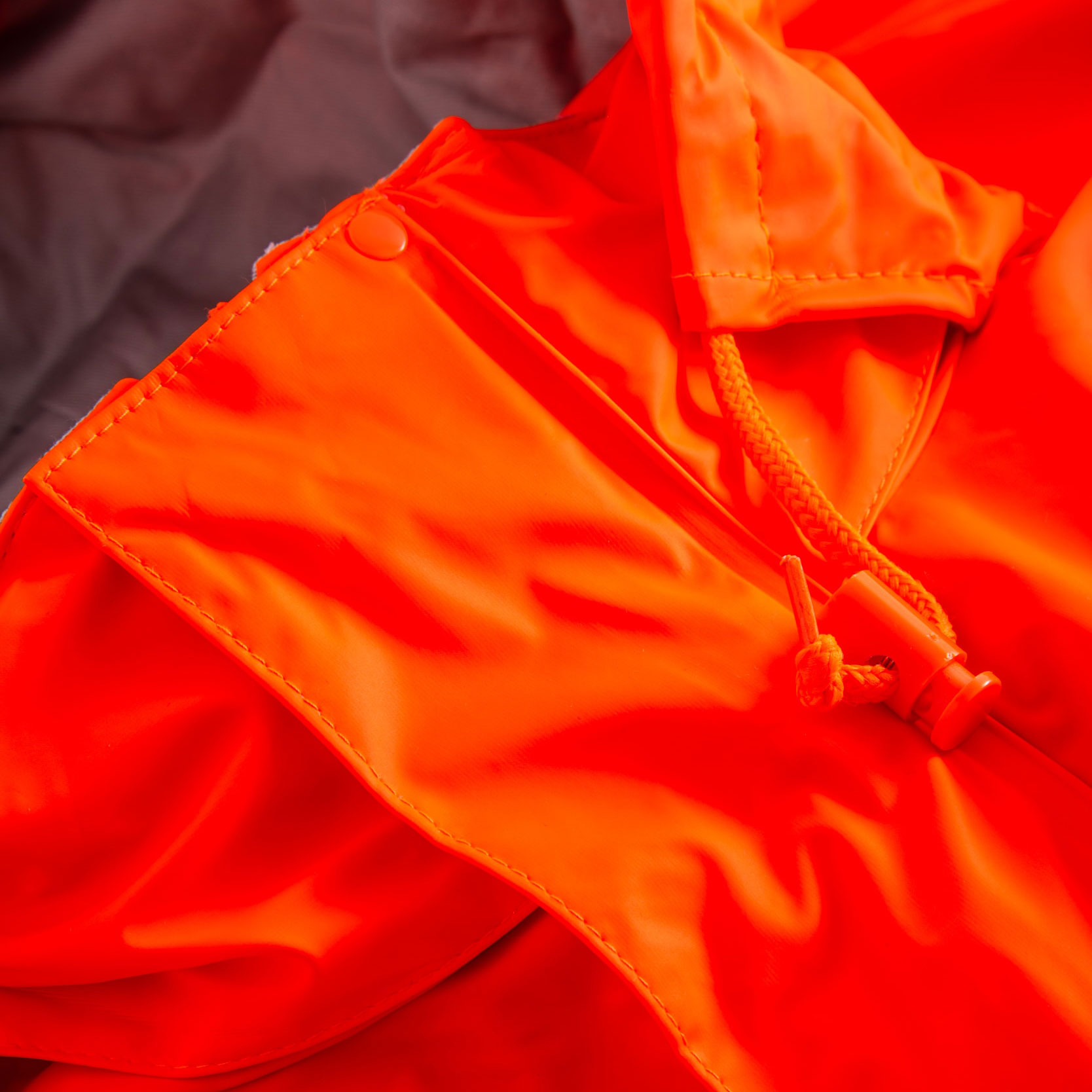 Lyngs&oslash;e Multinorm vinterjakke, Hi-vis Orange, large image number 2