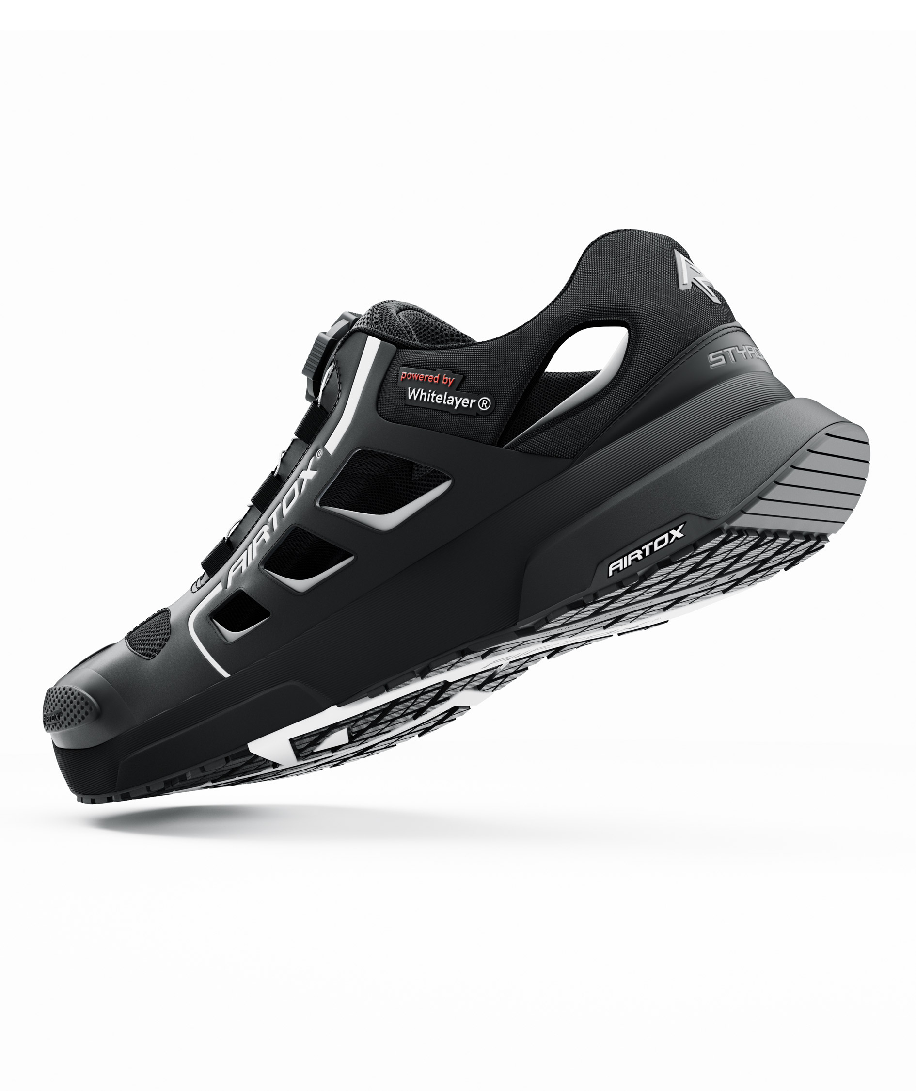 Airtox FS22 sikkerhedssandaler S1P, Sort, large image number 13