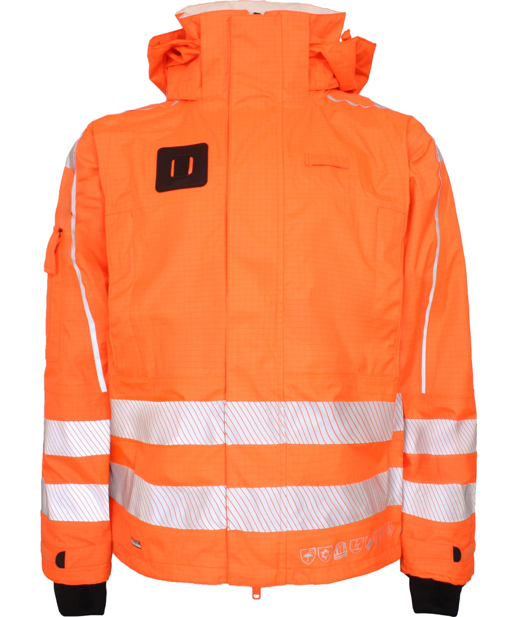 Lyngs&oslash;e Multinorm shell jacket, Hi-vis Orange