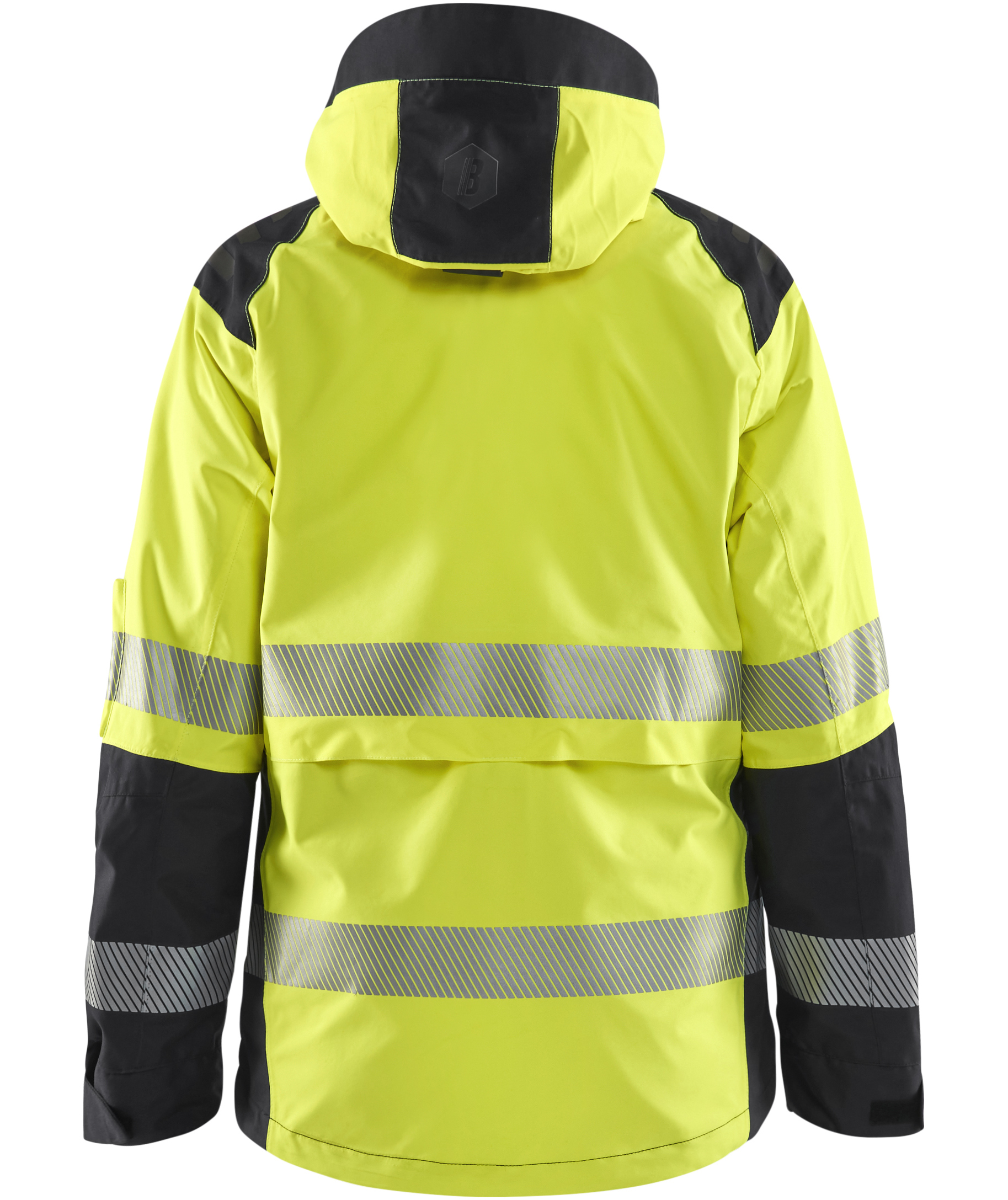 Bl&aring;kl&auml;der women's shell jacket, Hi-vis Yellow/Black, large image number 2
