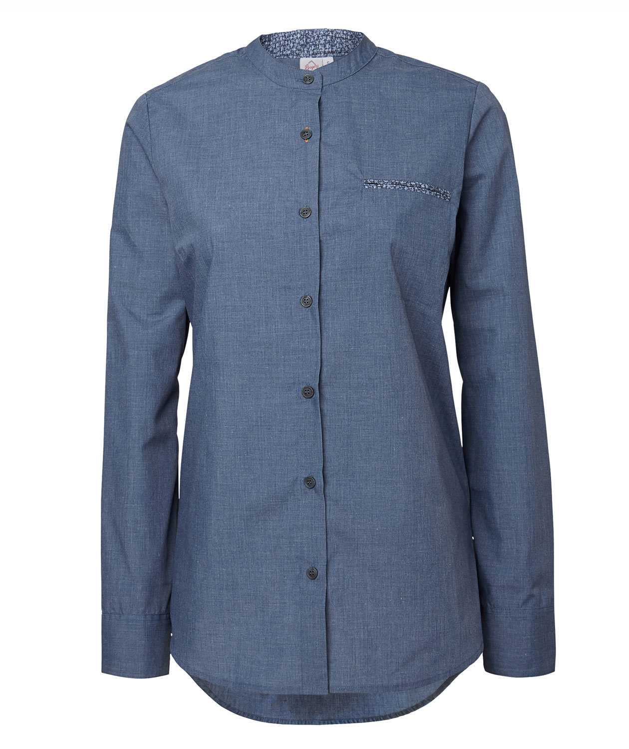 Segers modern fit women's shirt, Denim blue, large image number 0