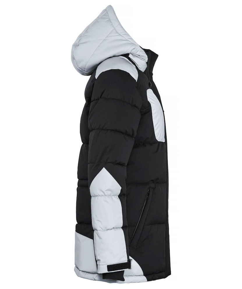 Clique Dumas quiltet dame vinterjakke, Refleks, large image number 4