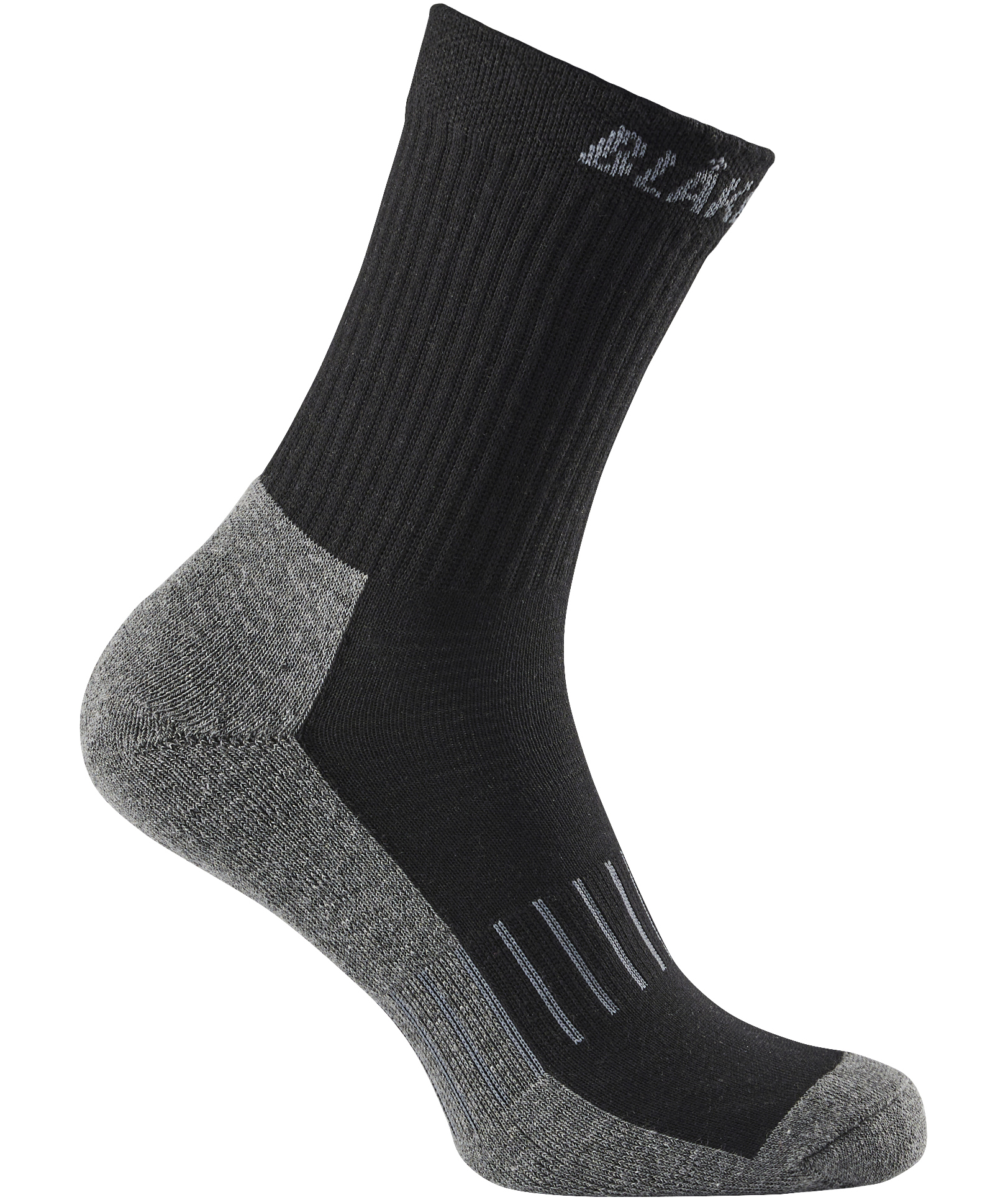 Bl&aring;kl&auml;der 3-pack socka, Svart/M&ouml;rkgr&aring;