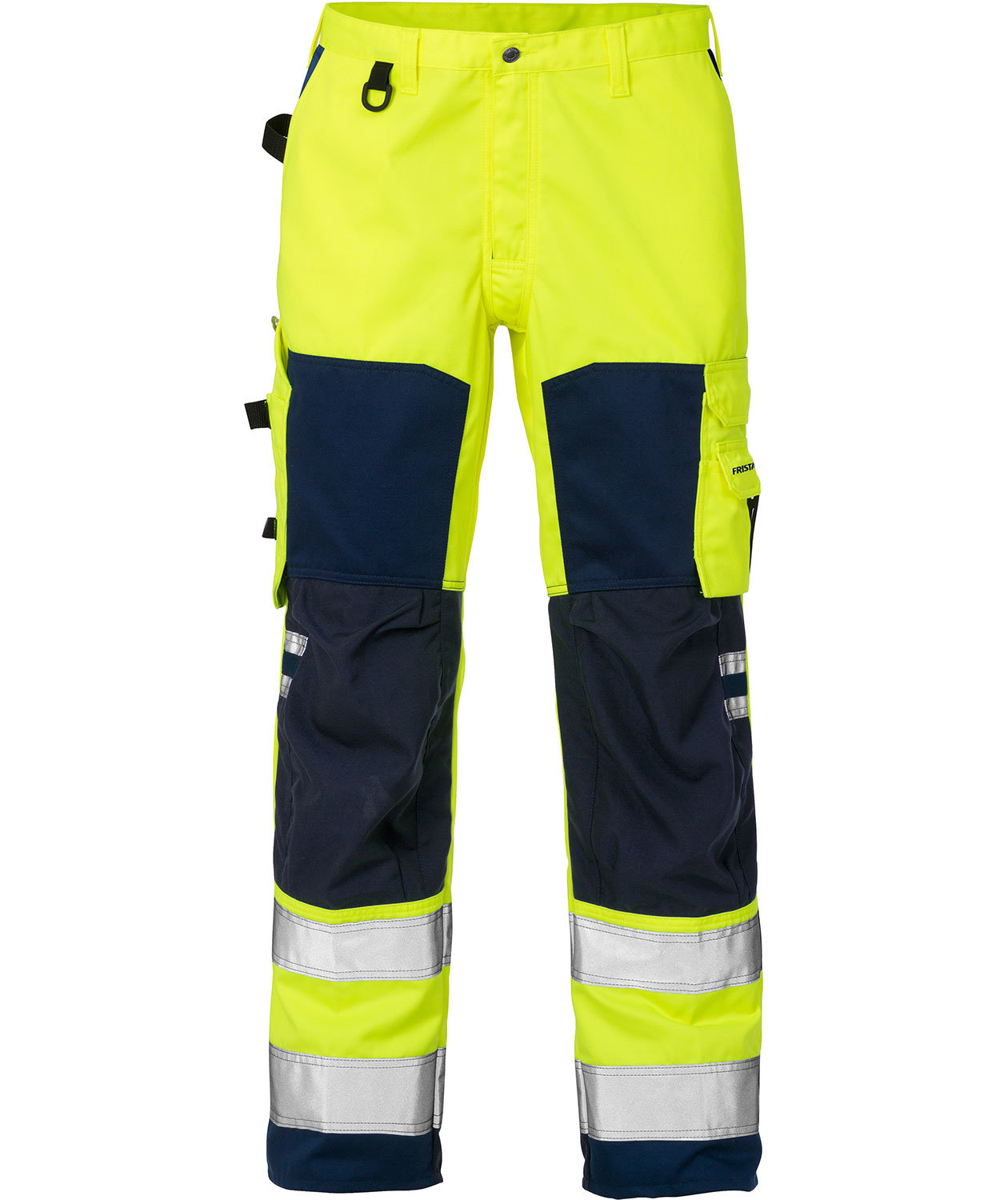 Fristads arbetsbyxa 2026, Varsel gul/marinbl&aring;