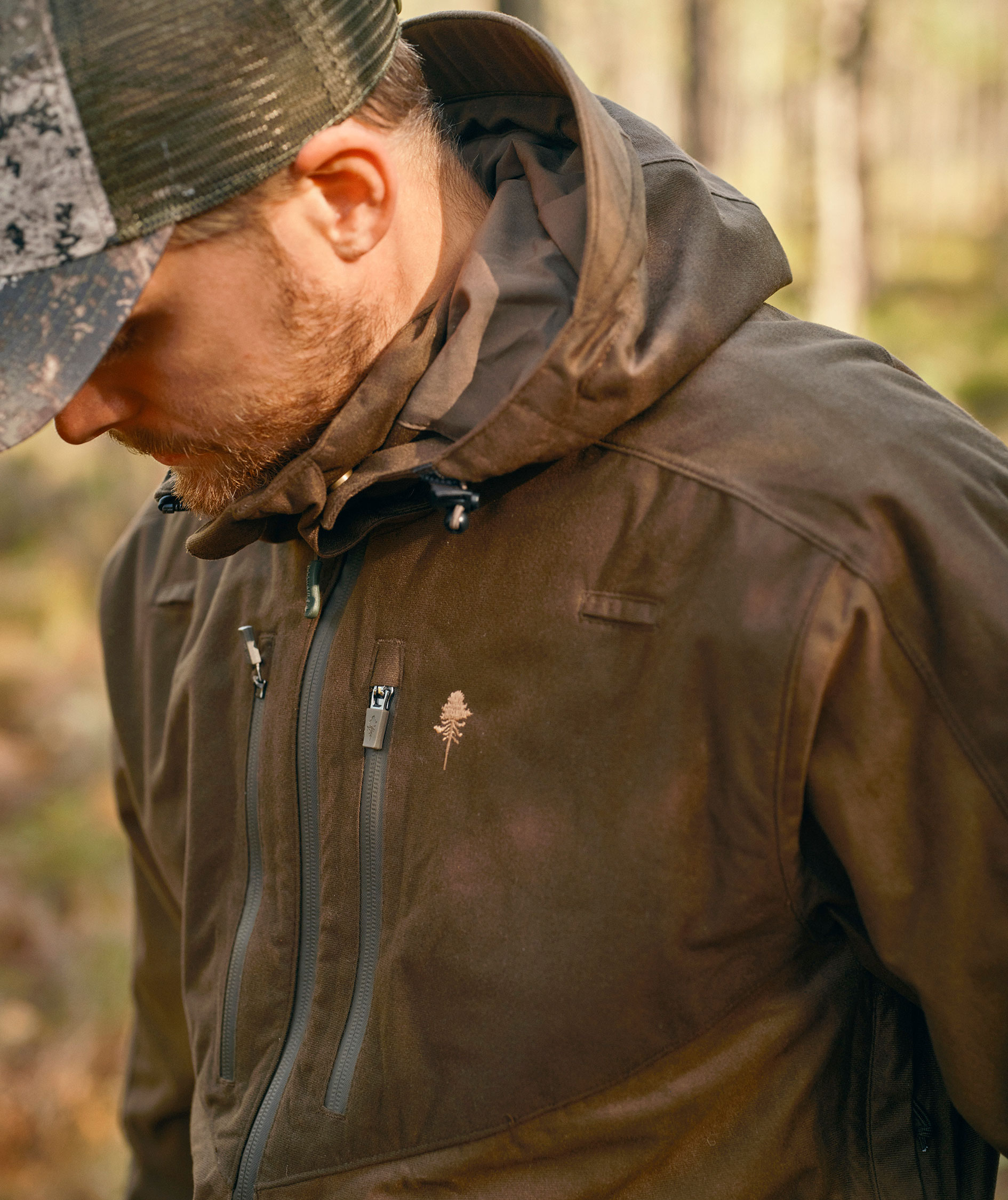 Pinewood Retriever Active jakke, Hunting Brown/Suede Brown, large image number 5