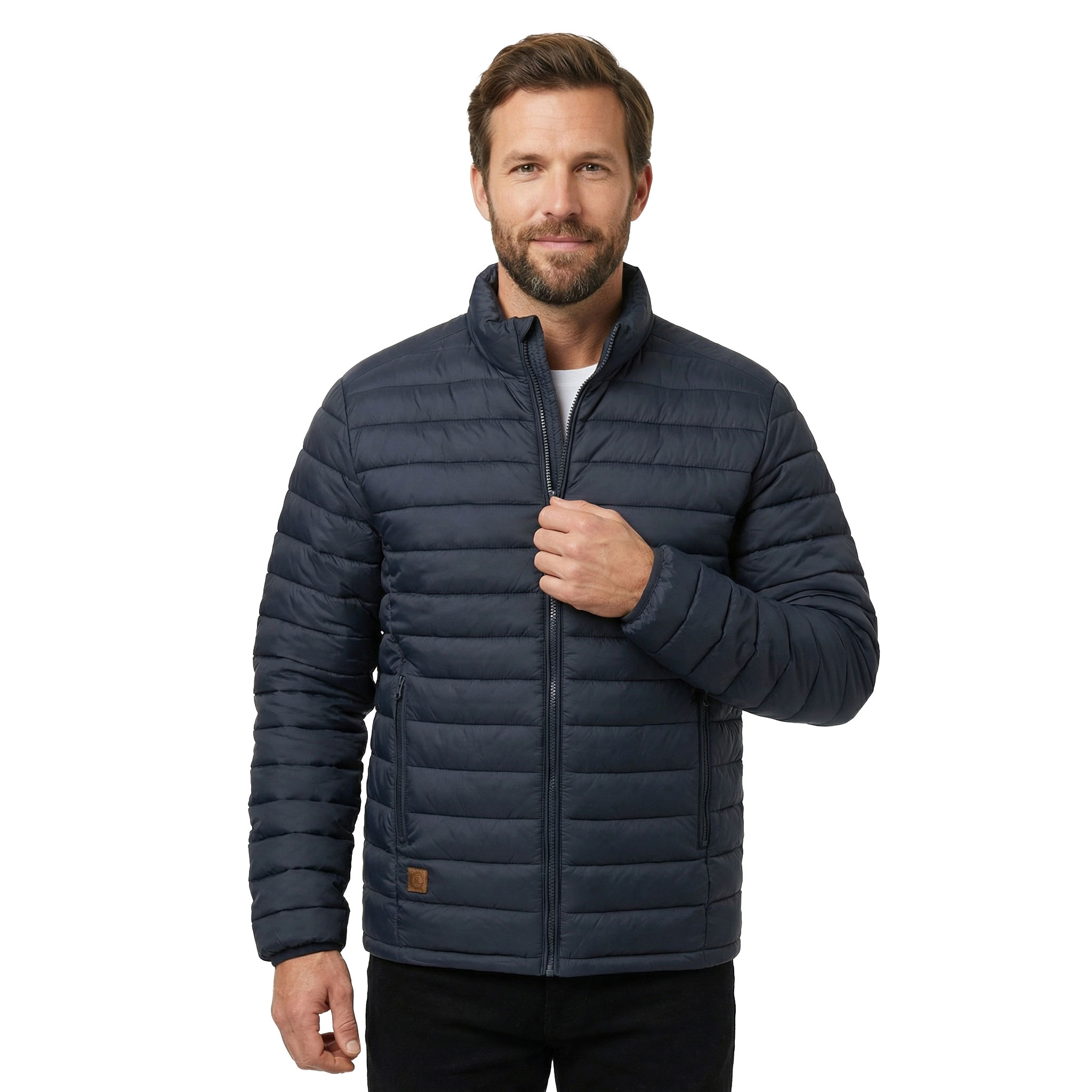 Westborn vadderad jacka, Navy