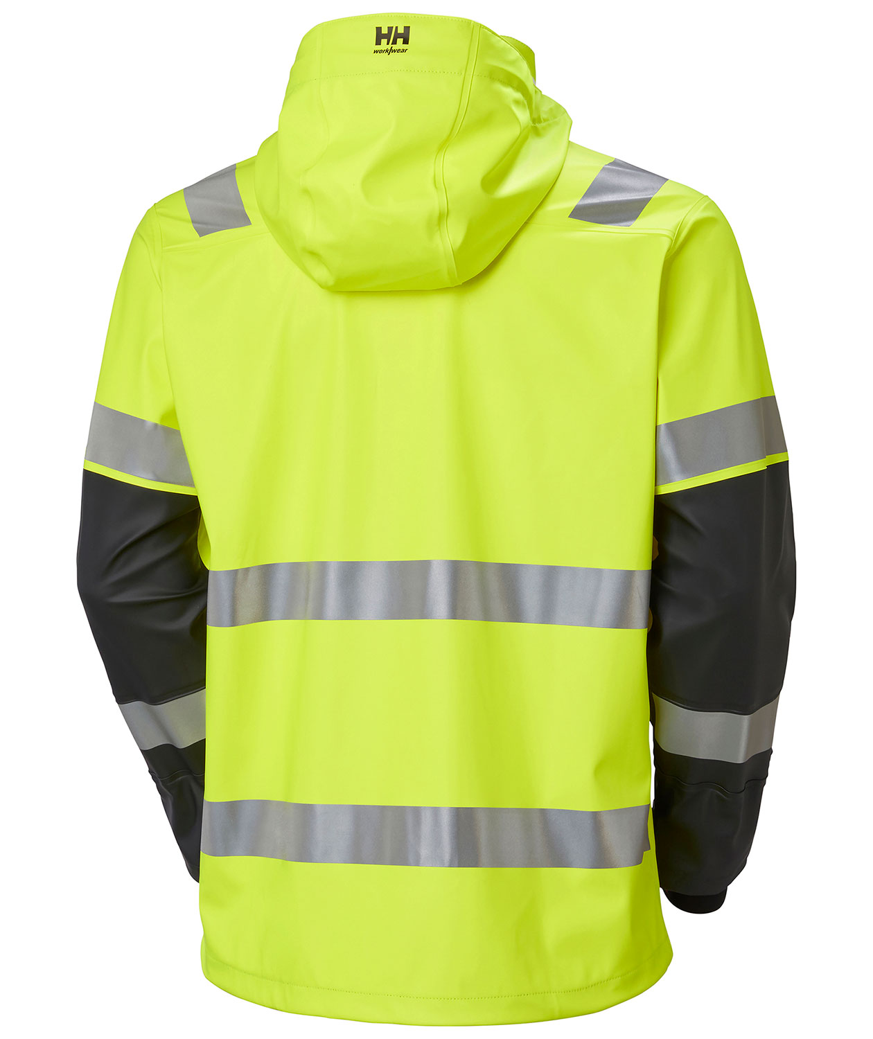 Helly Hansen Alna 2.0 regnjakke, Hi-vis Gul/Ebony, large image number 3