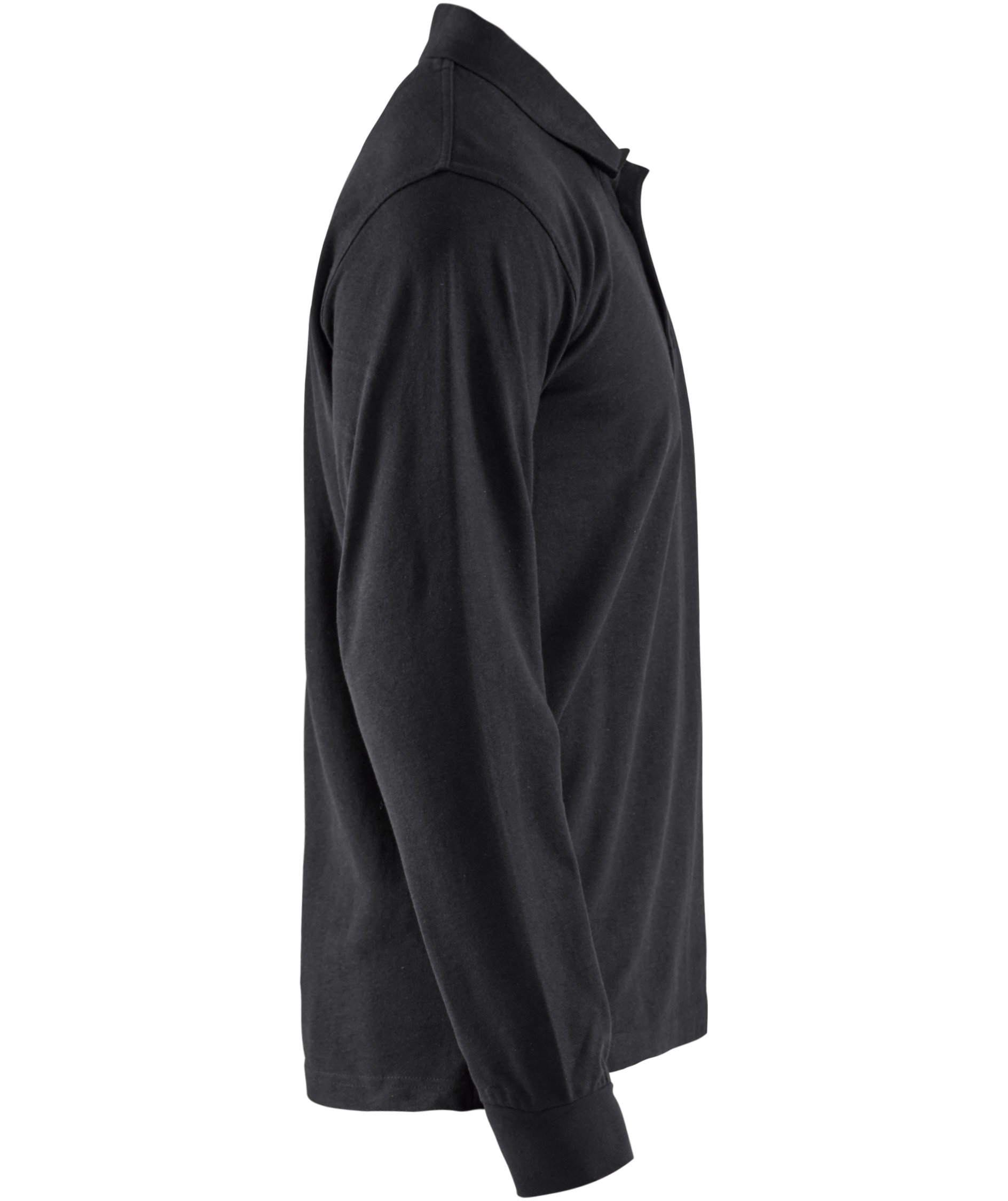 Bl&aring;kl&auml;der l&aring;ng&auml;rmad pik&eacute;tr&ouml;ja, Svart, large image number 2