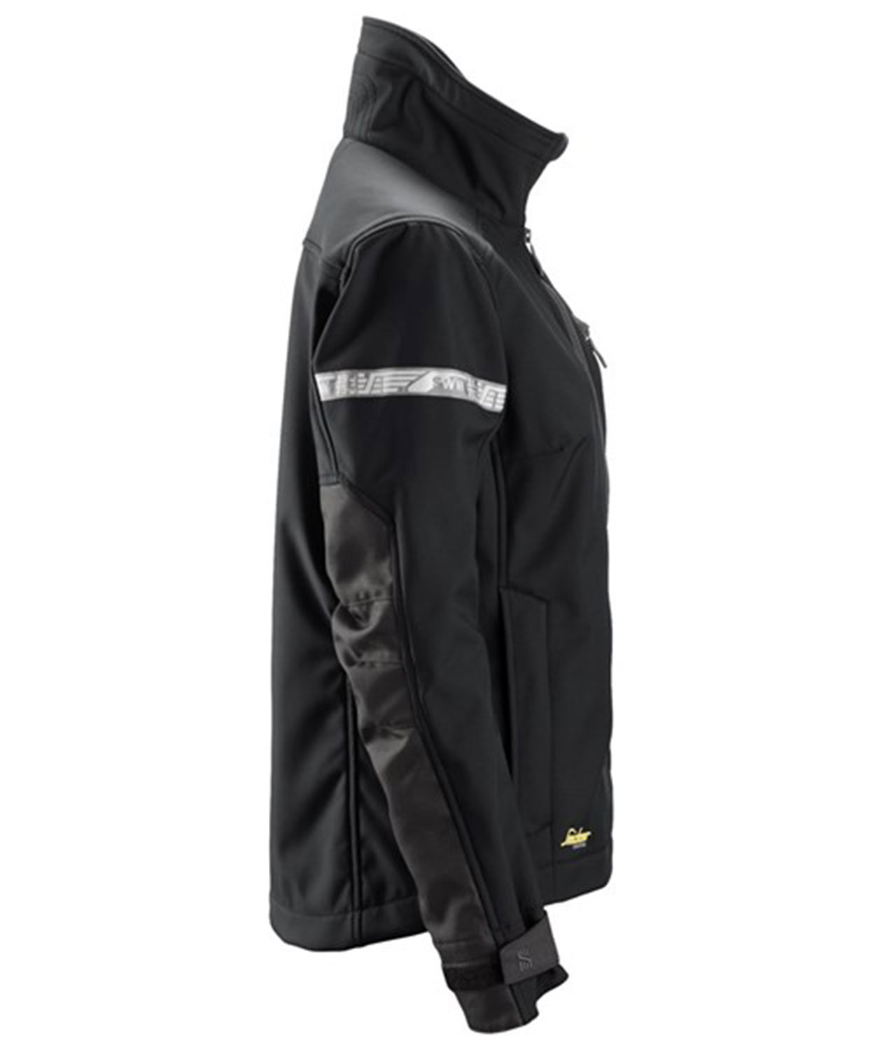 Snickers AllroundWork dame softshelljakke 1207, Svart, large image number 3