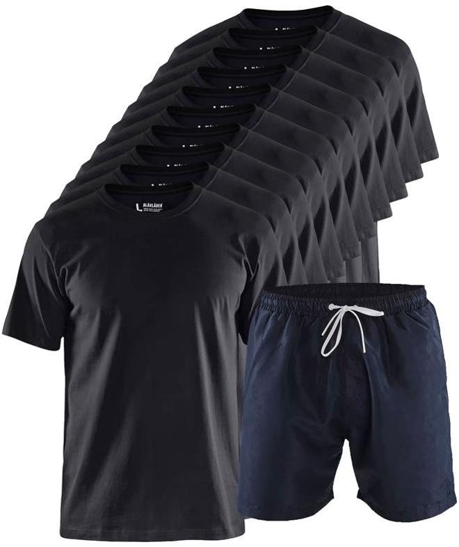 Bl&aring;kl&auml;der sommerpakett med 11 delar