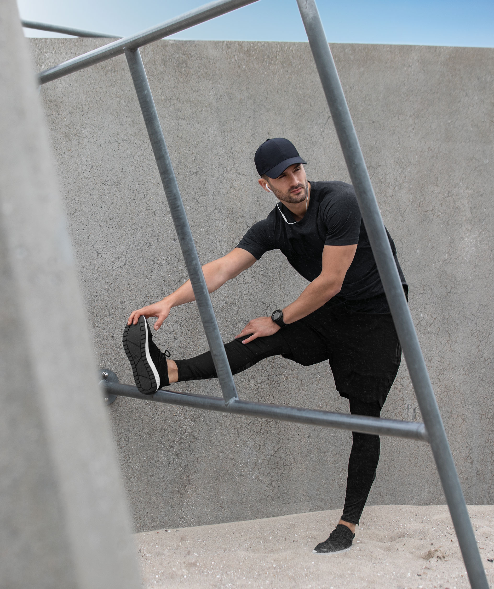 Nimbus Play Freemont T-shirt, Svart melange, large image number 7