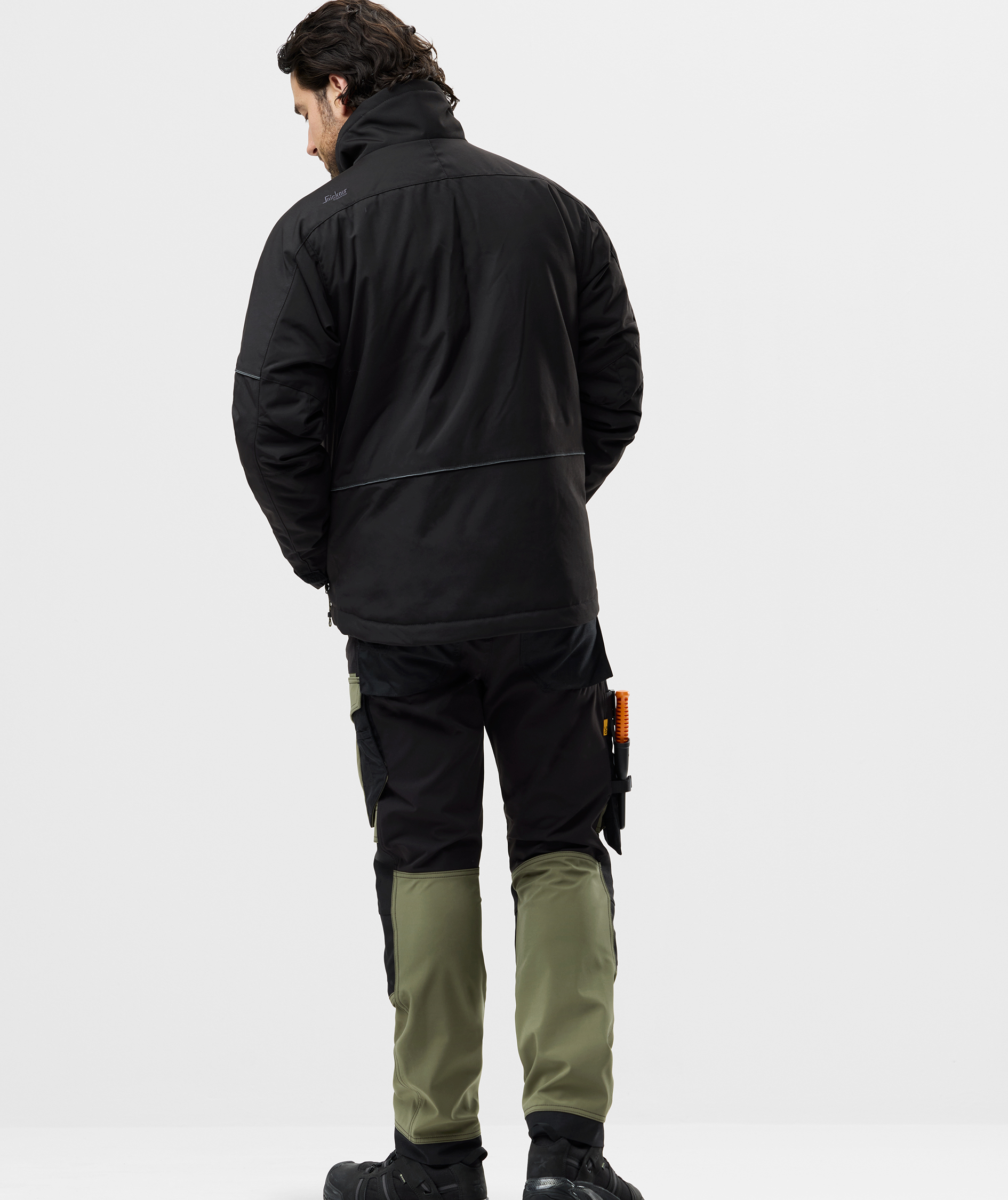 Snickers AllroundWork vinterjakke 1158, Black, large image number 3