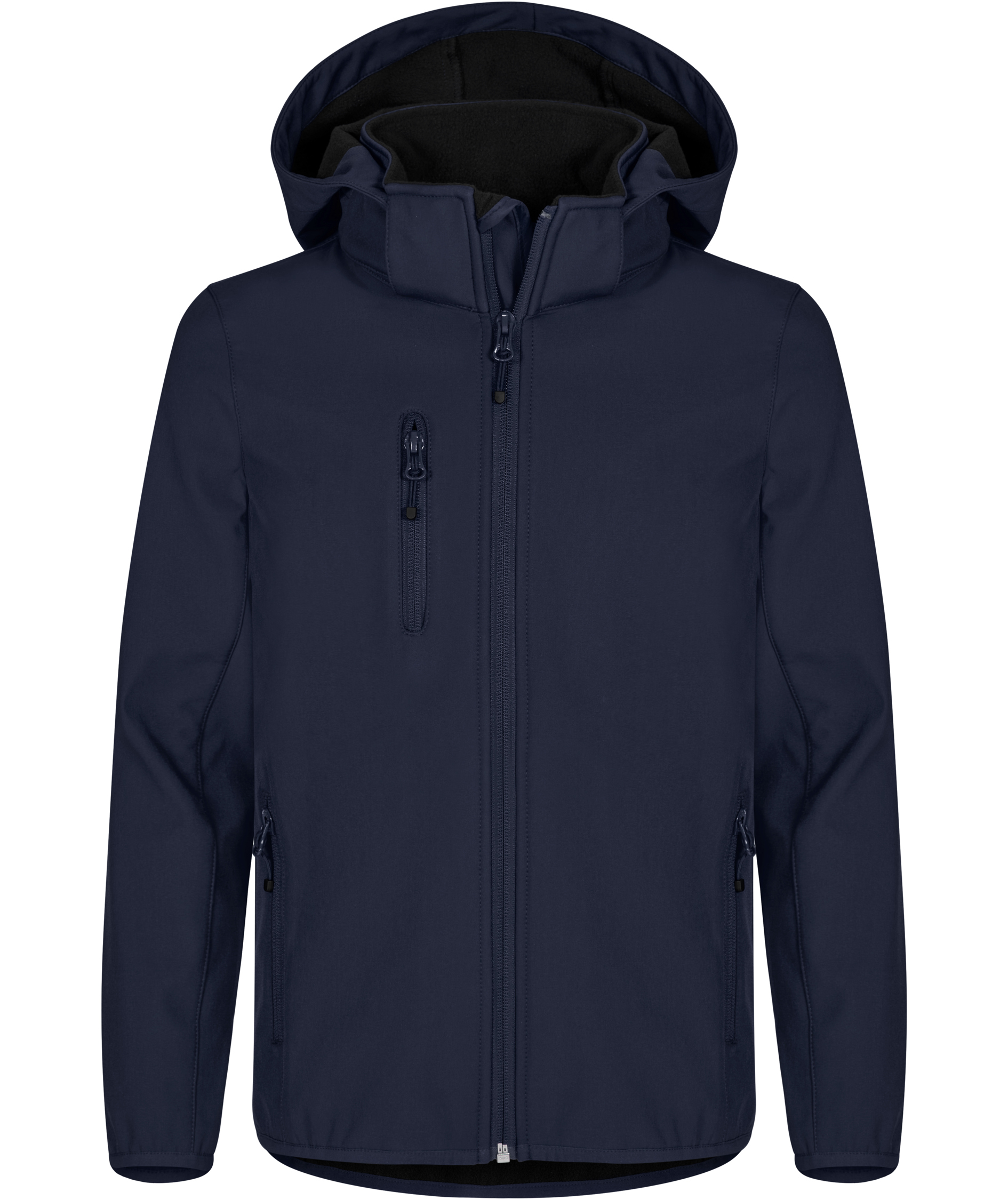 Clique Classic softshell jacket for kids, Dark navy, large image number 0