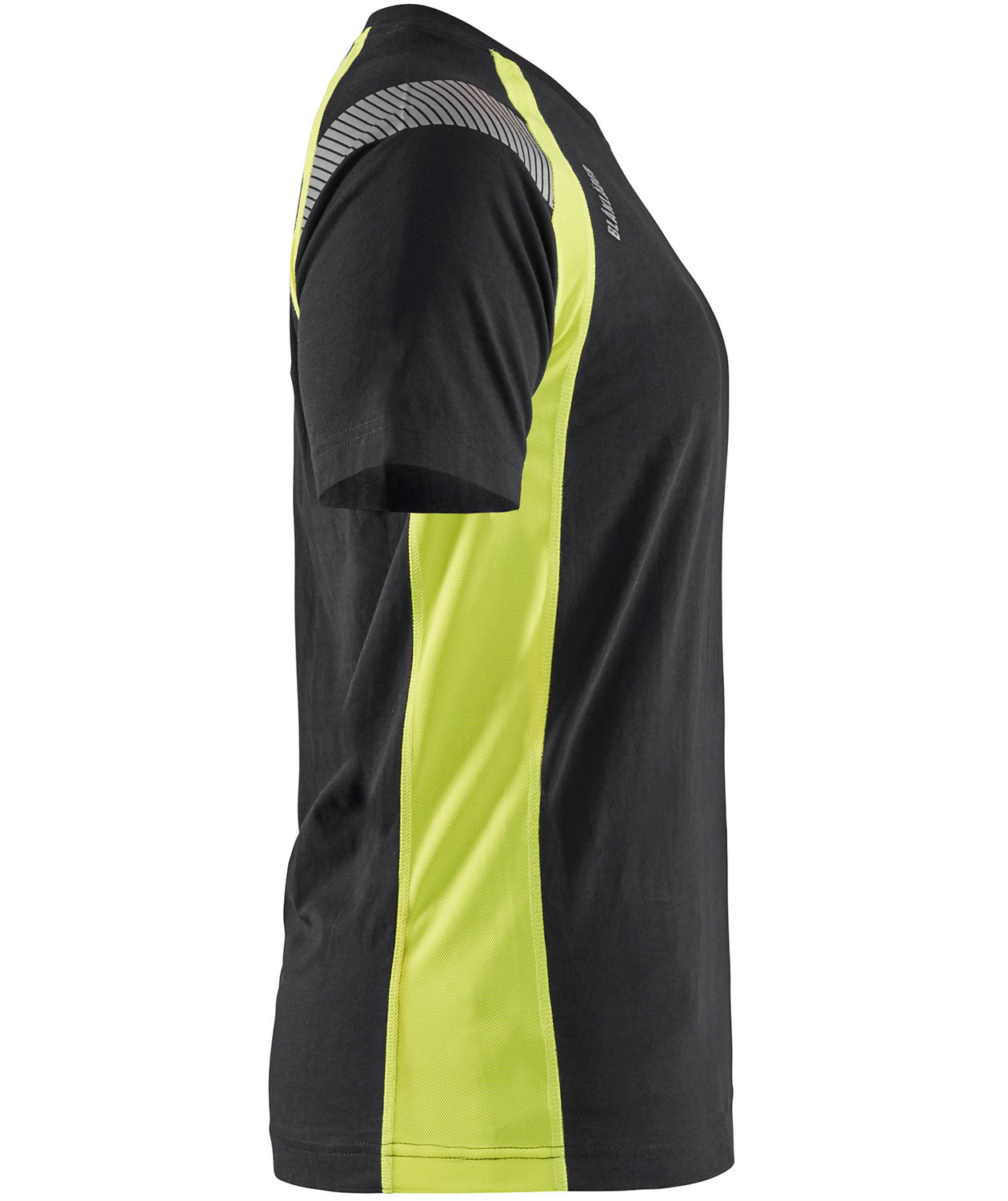 Bl&aring;kl&auml;der women's T-shirt, Black/Yellow, large image number 3