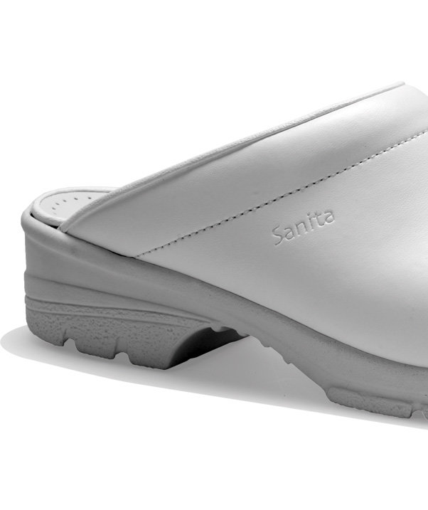 Sanita San Duty skyddstr&auml;skor utan h&auml;lkappa SB, Vit, large image number 2