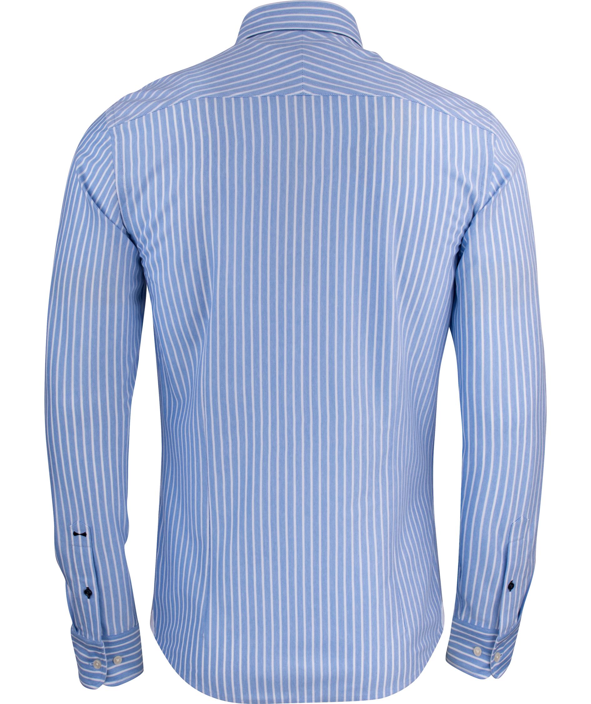 J. Harvest & Frost Indigo Bow 34 slim fit skjorte, Bl&aring;, large image number 2