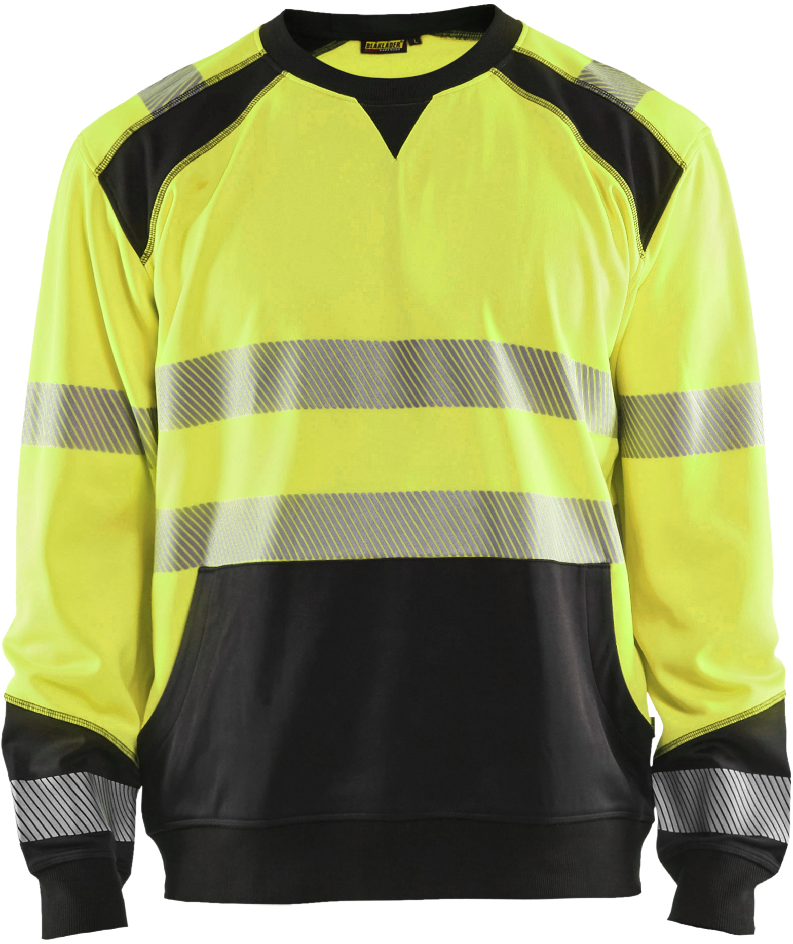 Bl&aring;kl&auml;der sweatshirt, Hi-vis Yellow/Black, Hi-vis Yellow/Black, swatch