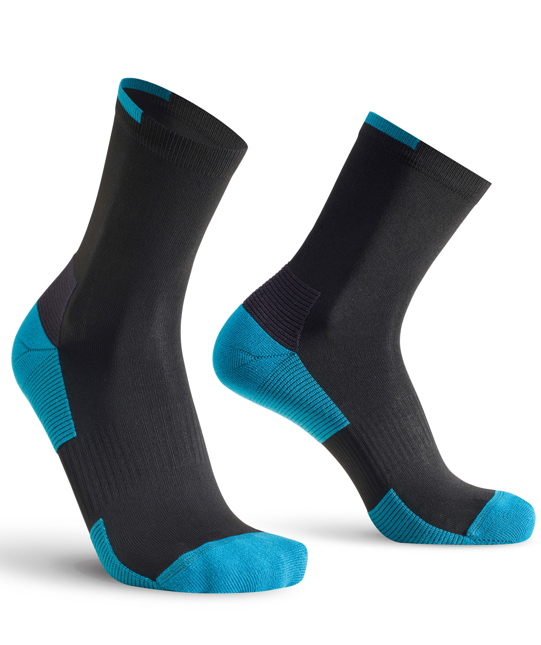 Oxyburn Gravel socks, Black/Harbor, large image number 0
