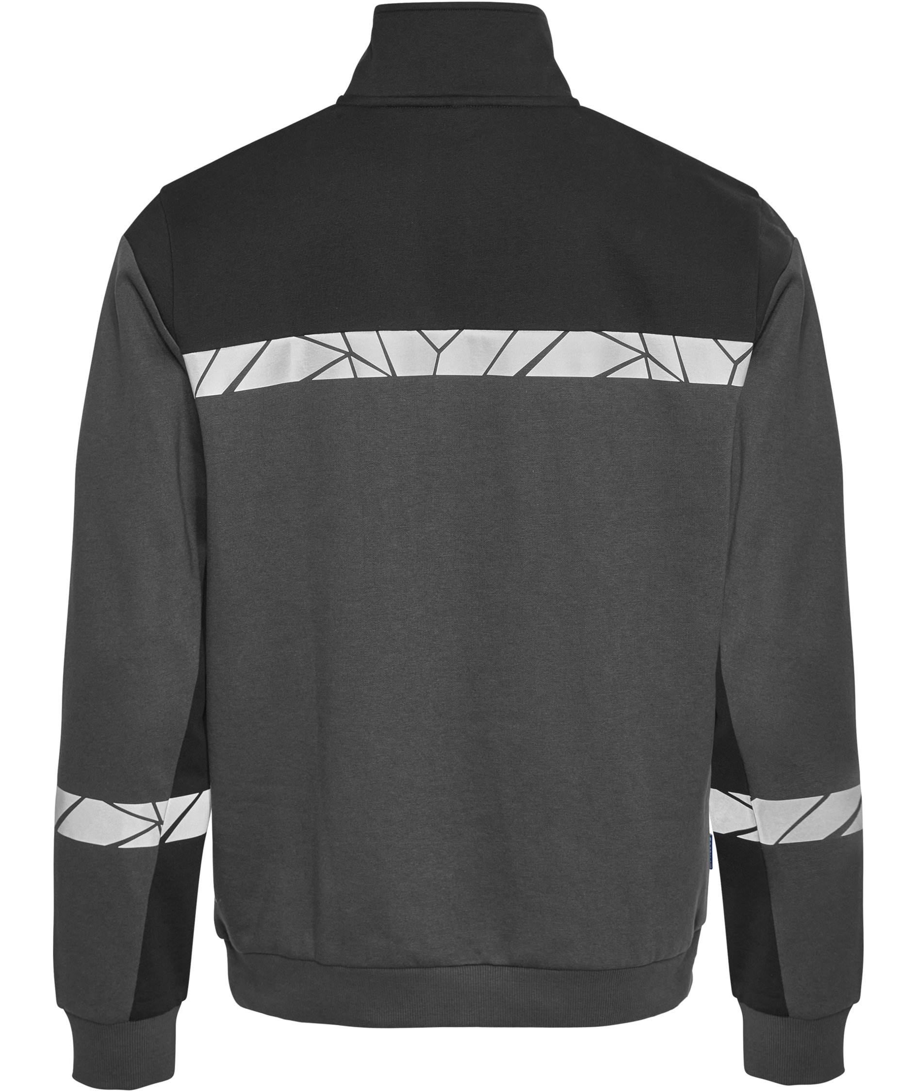 ProJob half zip sweatshirt 7102, Grey/Black, large image number 1