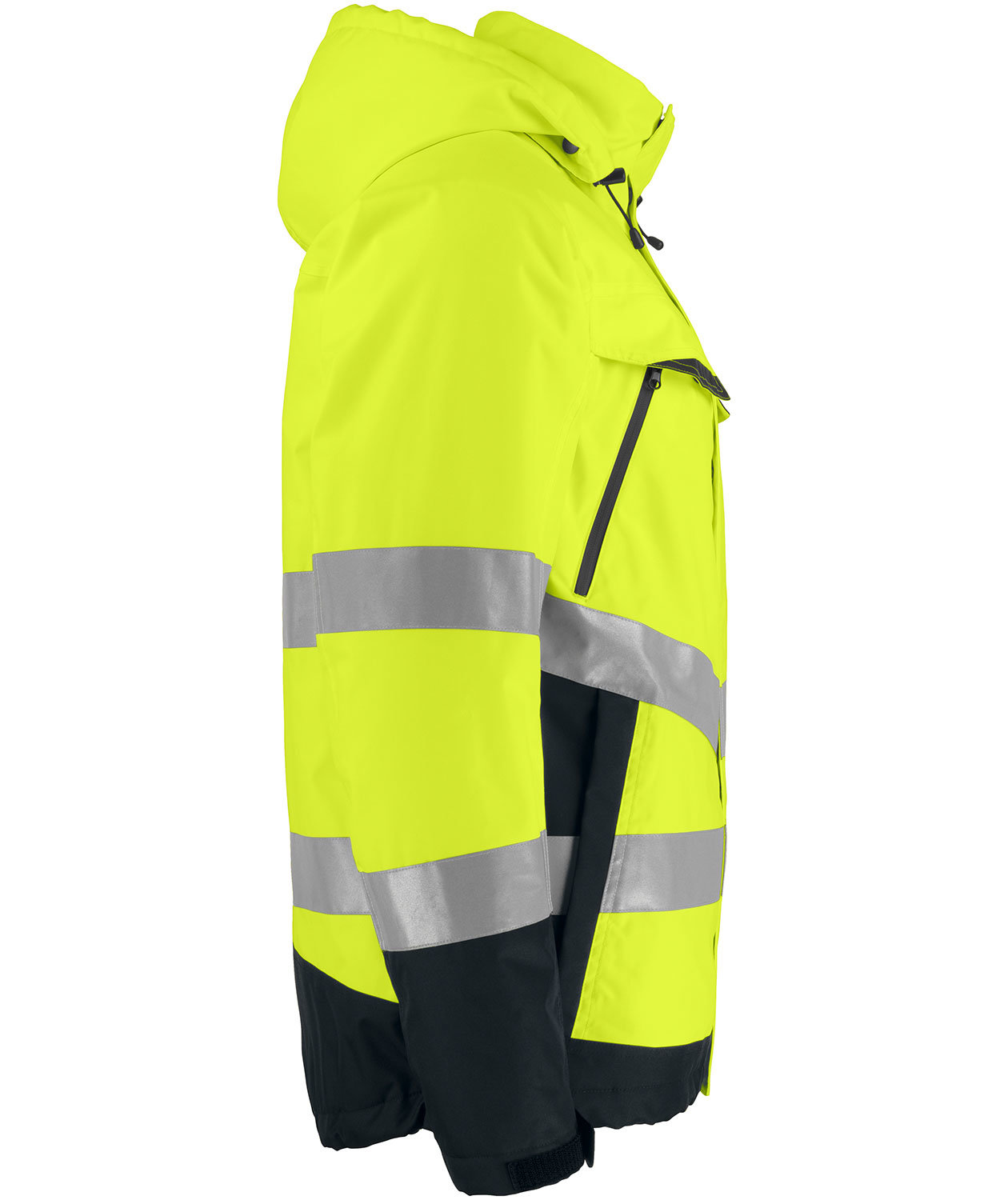 ProJob Shelljacke 6441, Hi-vis Gelb/Schwarz, large image number 2
