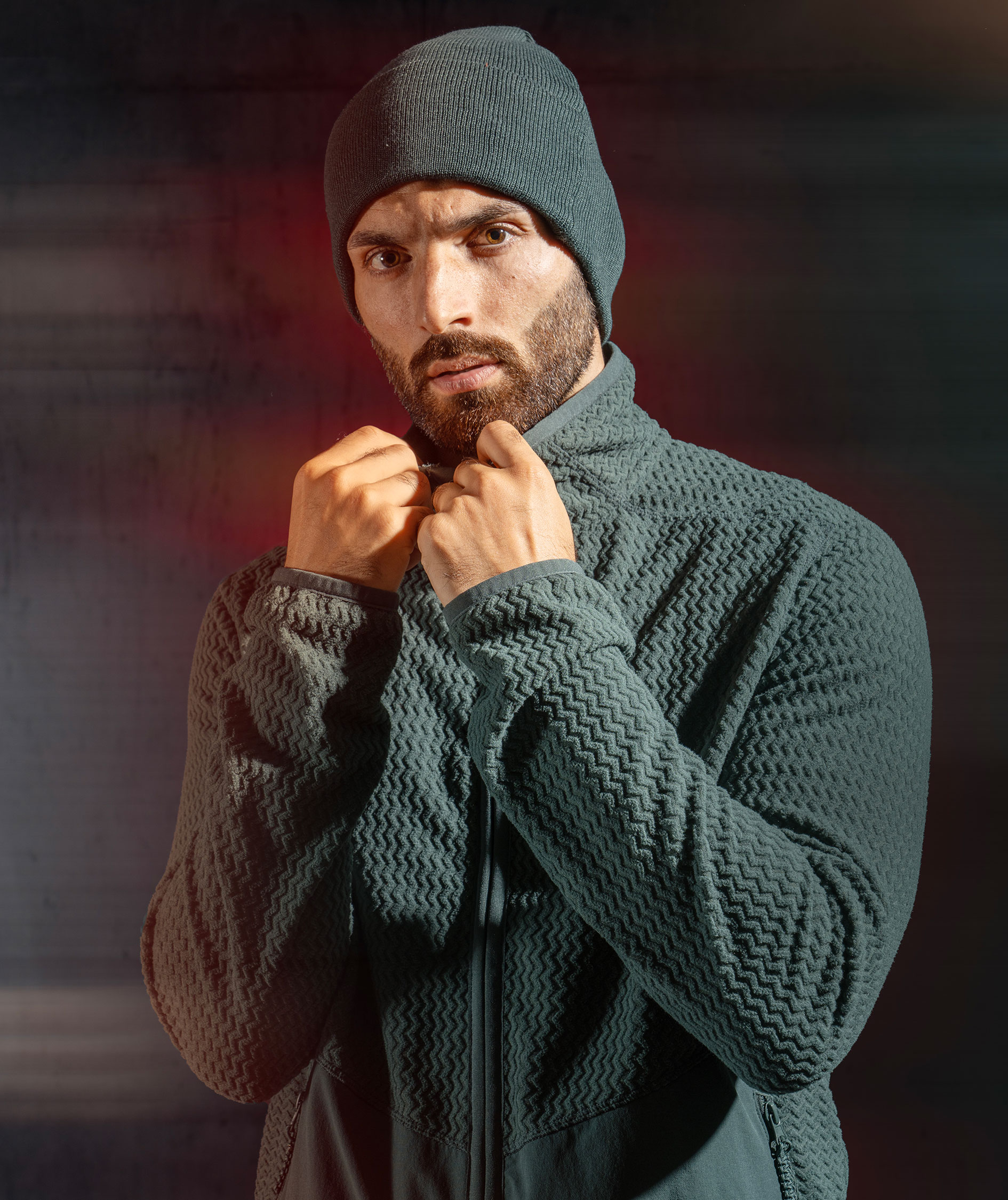 Mascot Customized Fleecepullover, Waldgr&uuml;n, large image number 1