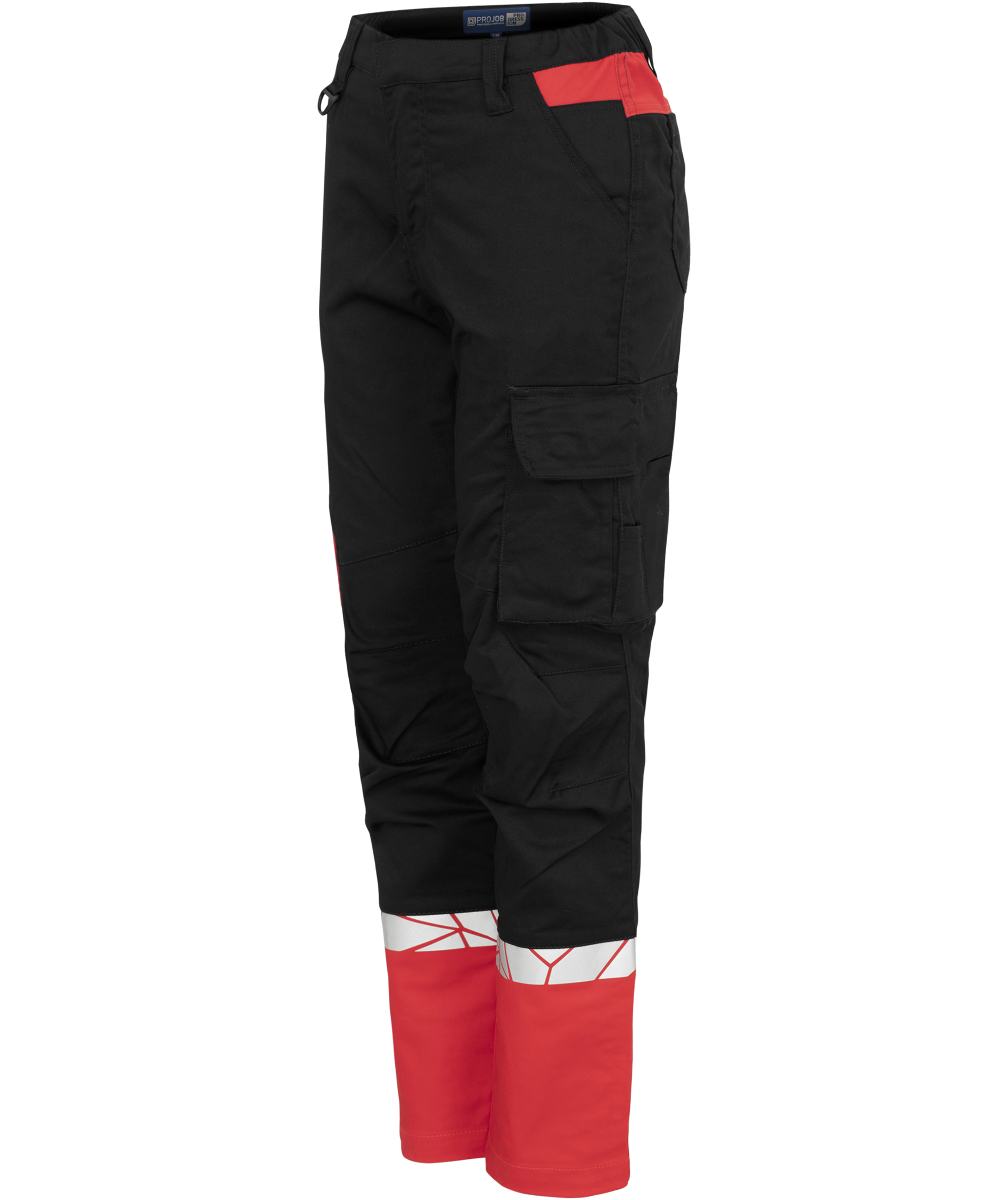 ProJob women's service trousers 7511, Black/Red, large image number 4
