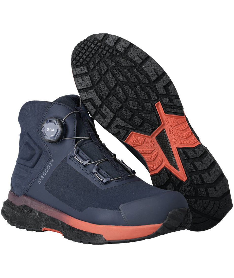 Mascot Customized dame vernest&oslash;vler S3S, M&oslash;rk marine/bordeaux, M&oslash;rk marine/bordeaux, swatch