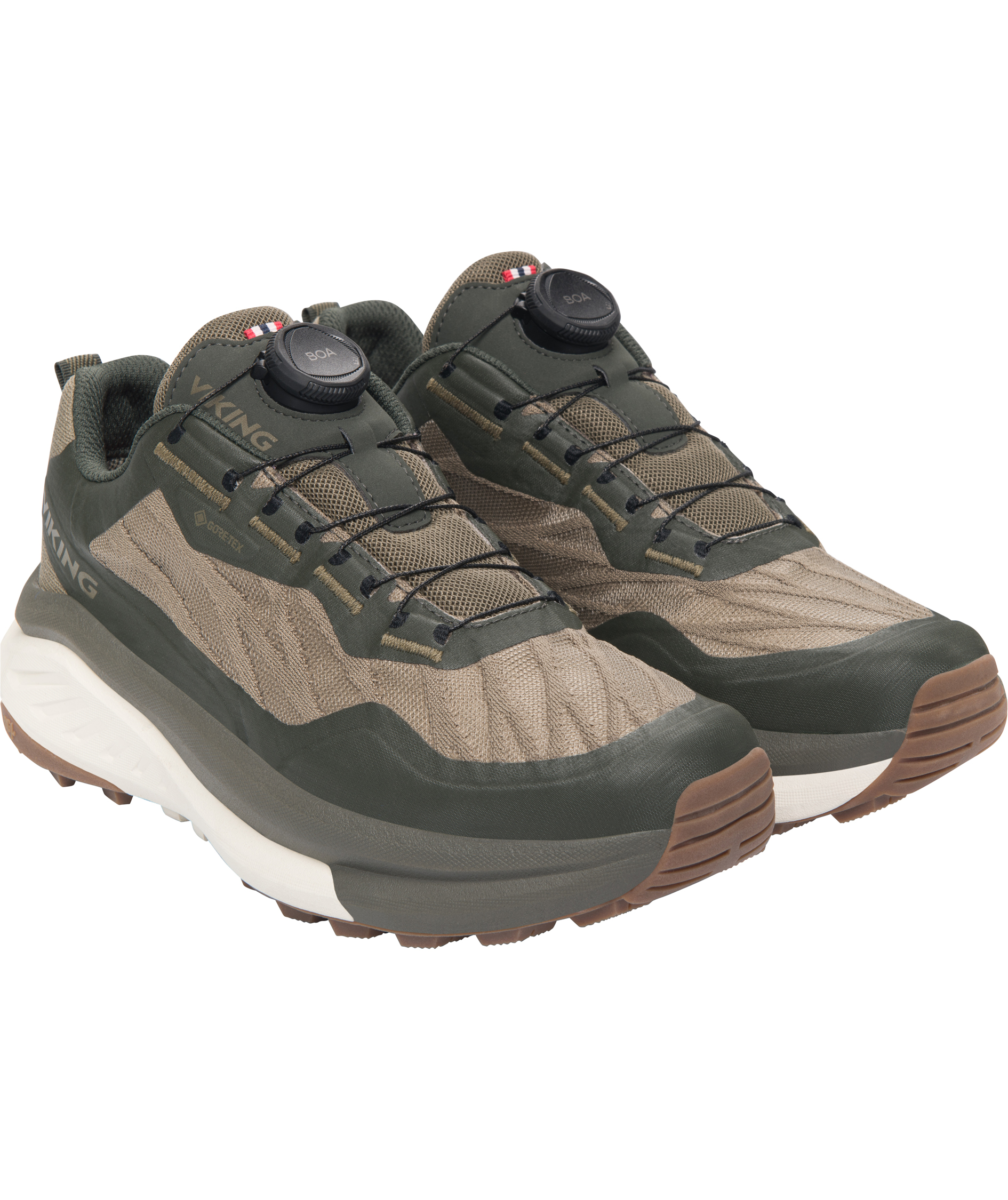 Viking Hike Low GTX BOA W vandrarskor dam, Huntinggreen, large image number 2