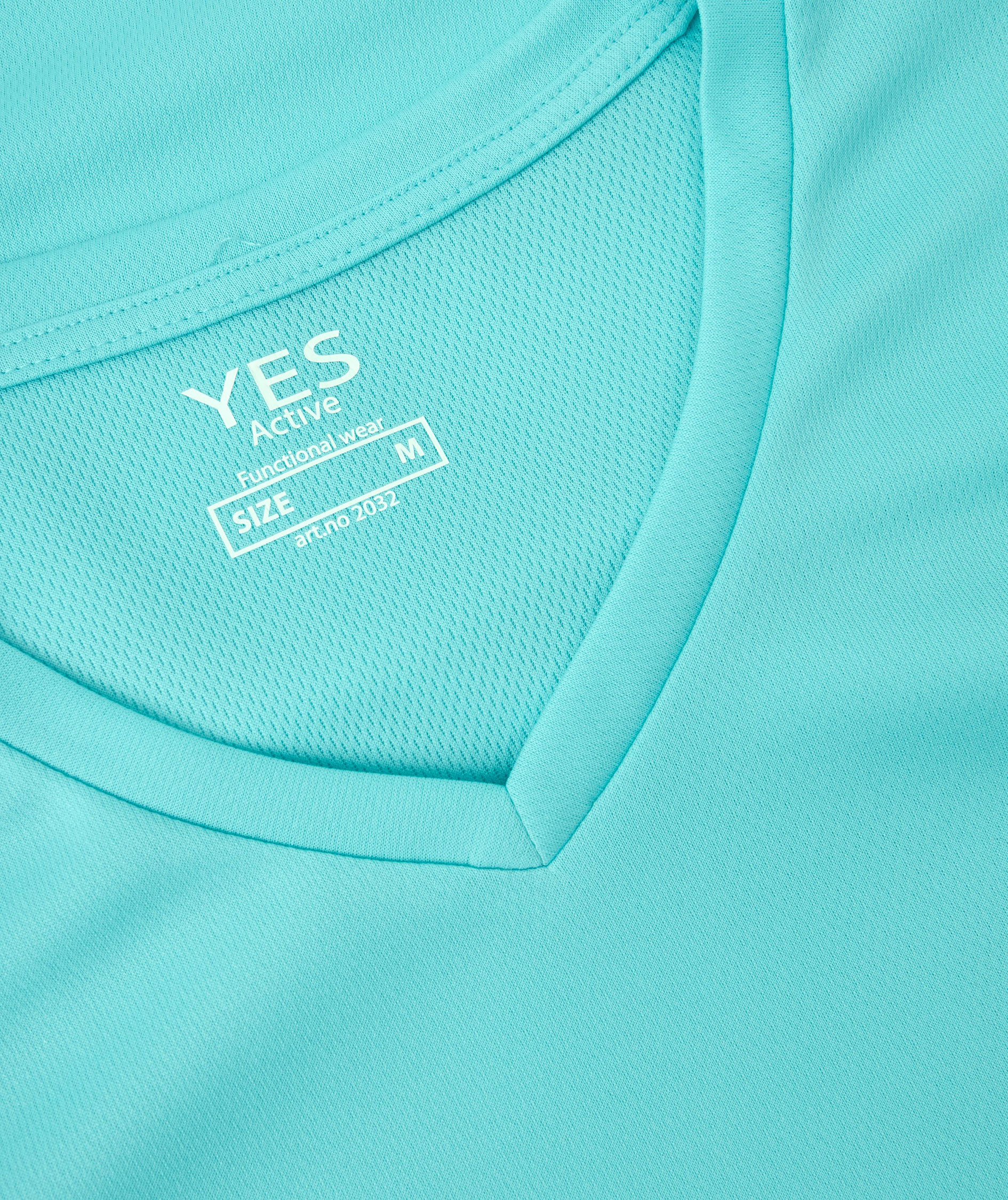 ID Yes Active dame T-skjorte, Mint, large image number 3